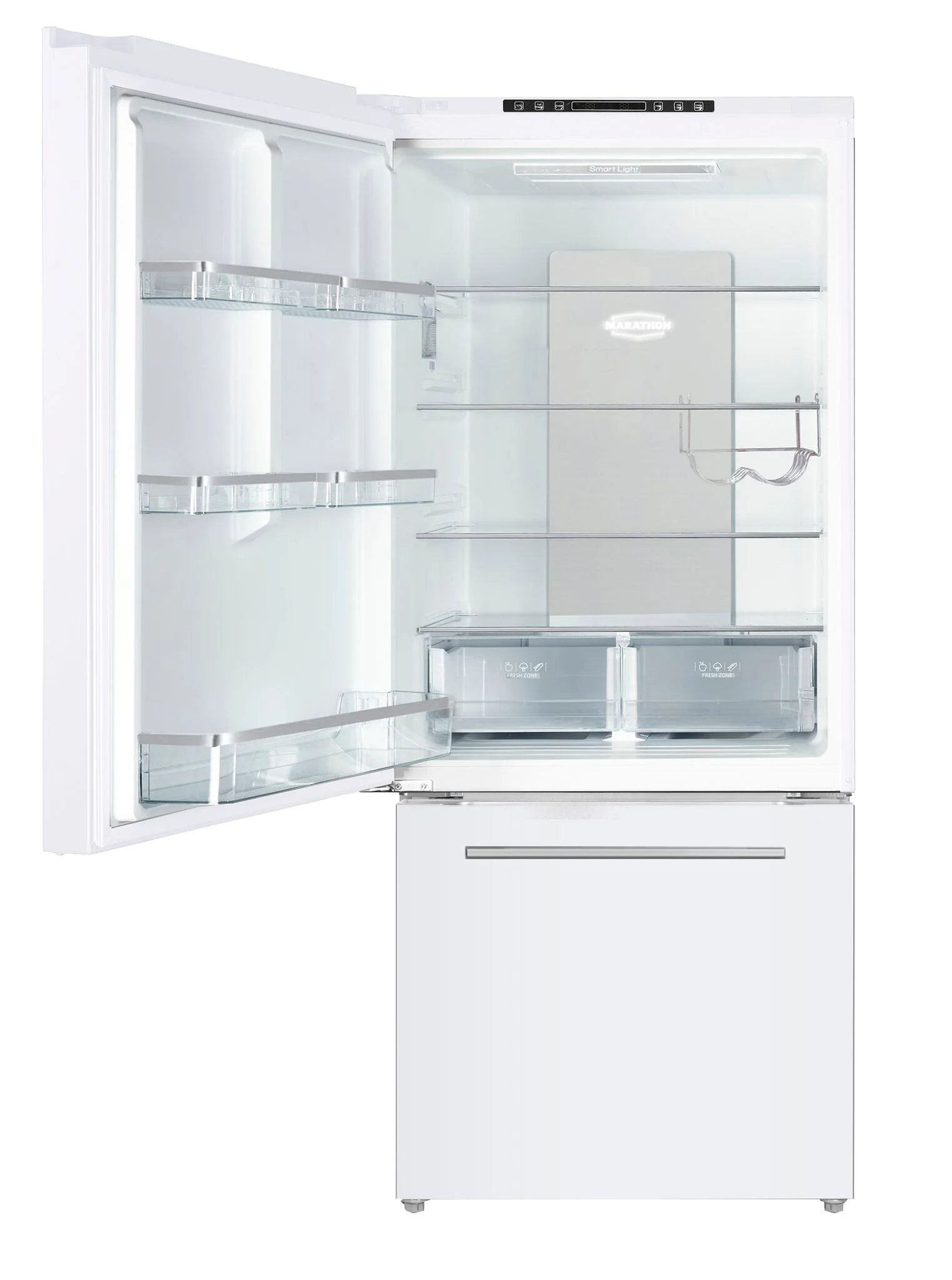 Marathon 30" 18 Cu. Ft. White Bottom-Freezer Refrigerator  - MFF179WBM-LH - Image 3