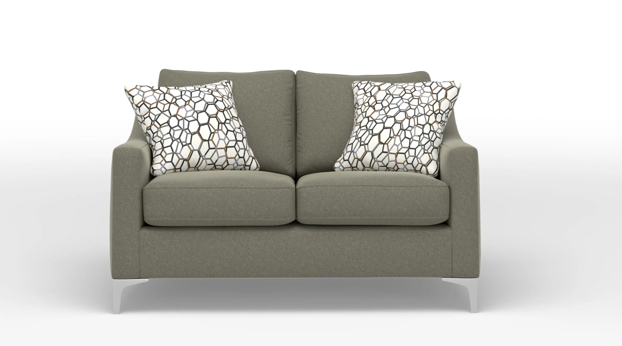 Marissa Loveseat - Flax Brown - Image 2