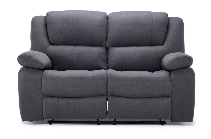 Marlow Manual Reclining Loveseat - Charcoal - Image 2