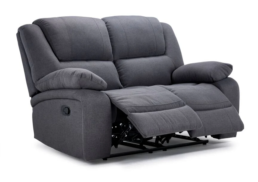 Marlow Manual Reclining Loveseat - Charcoal - Image 3