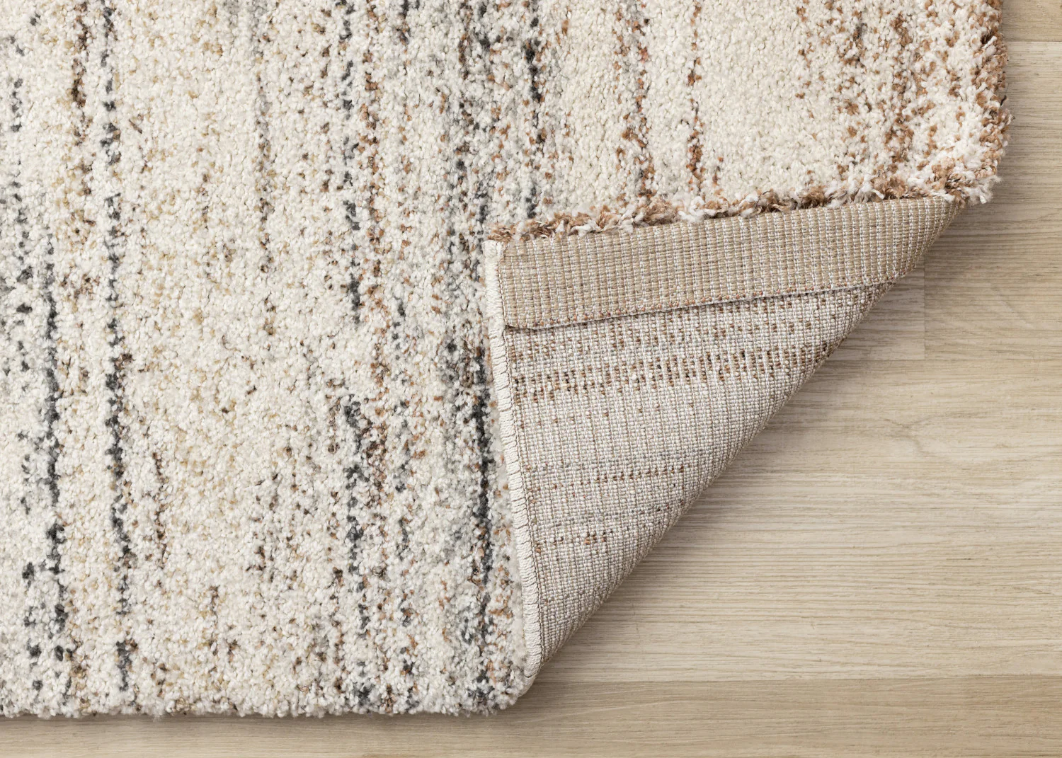 Marquee Soft Contemporary Area Rug - 8' X 11' - Cream/Rust - Image 7