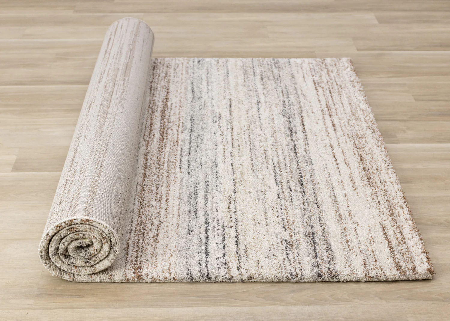 Marquee Soft Contemporary Area Rug - 8' X 11' - Cream/Rust - Image 8
