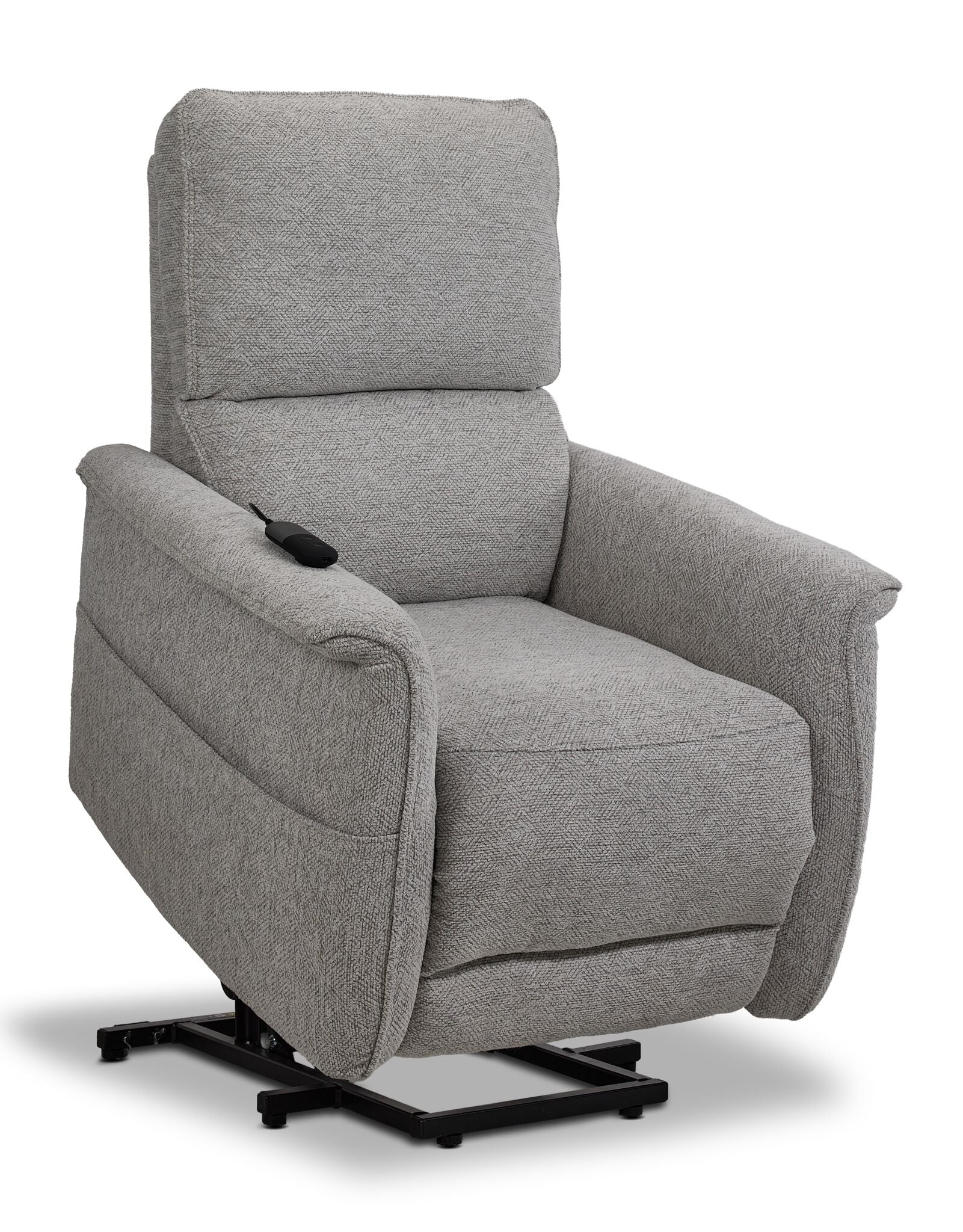 Marseille Power Lift Recliner - Light Grey - Image 5