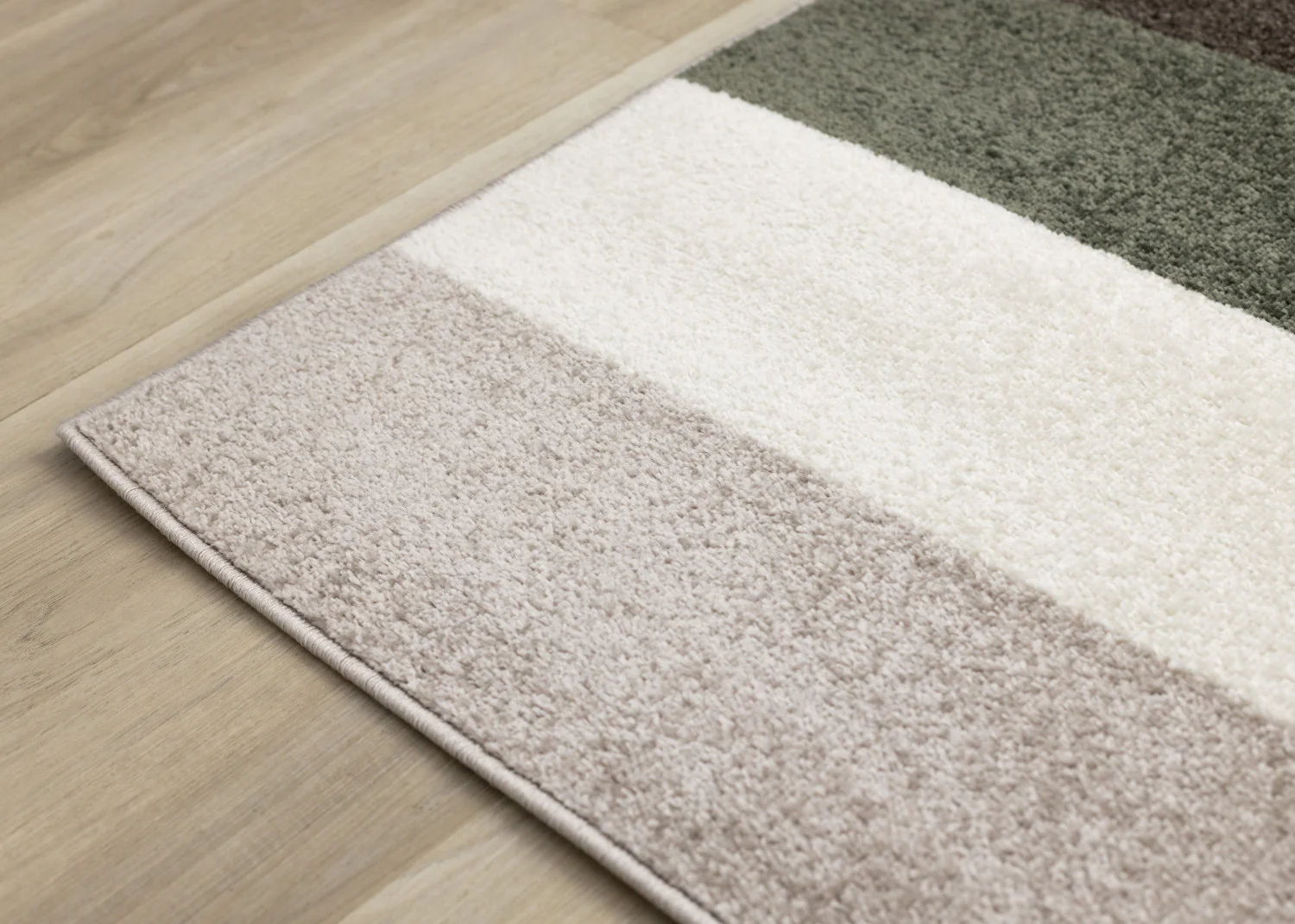 Maui Contemporary Geometric Area Rug - 8' X 11' - Cream/Green - Image 12