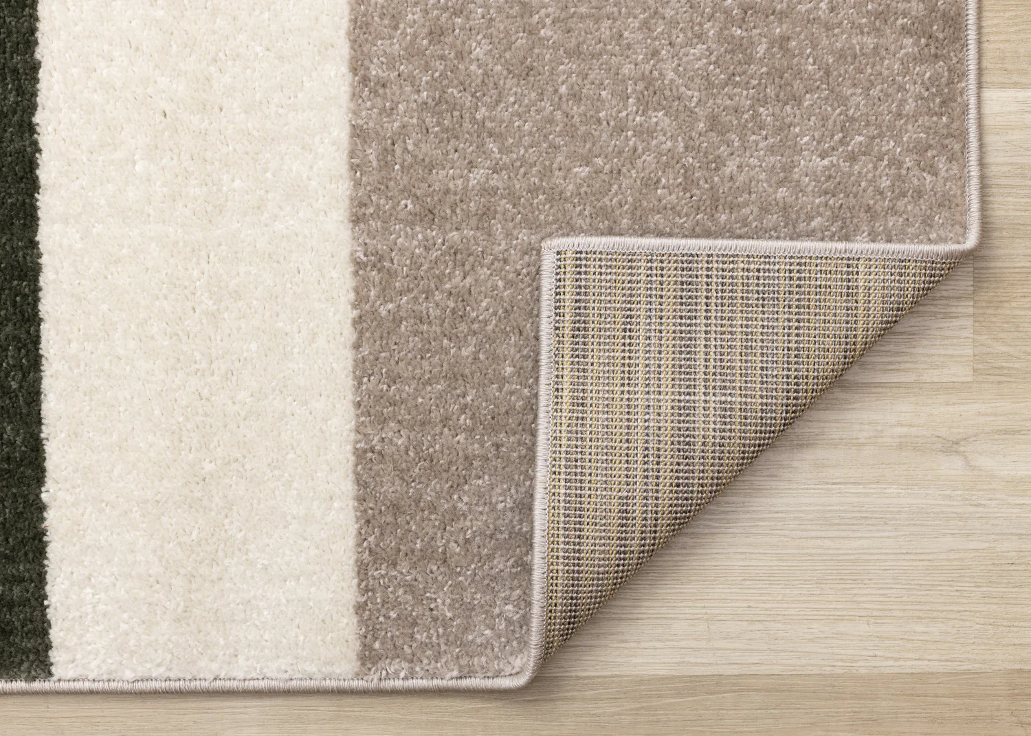 Maui Contemporary Geometric Area Rug - 8' X 11' - Cream/Green - Image 7