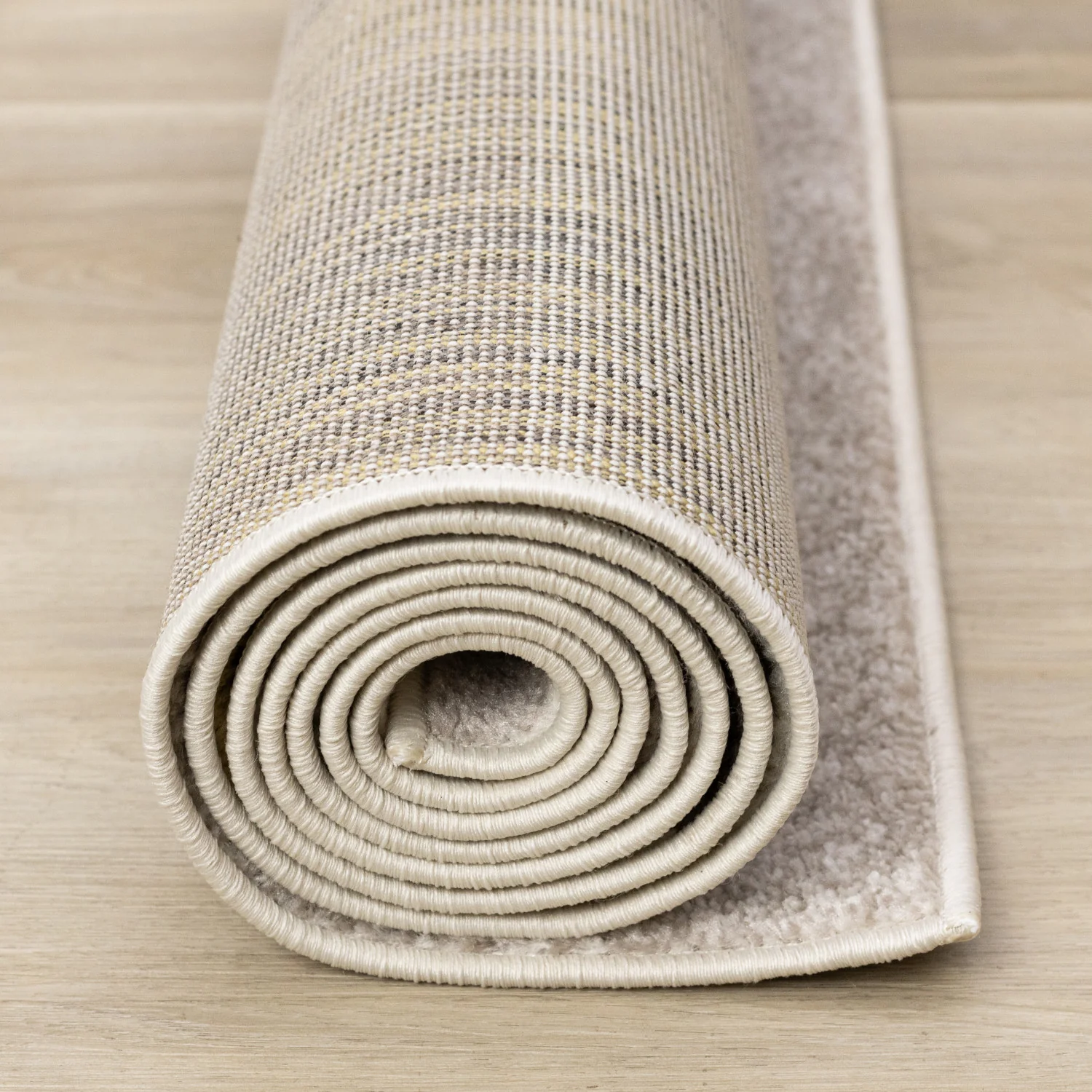 Maui Contemporary Geometric Area Rug - 8' X 11' - Cream/Yellow - Image 13