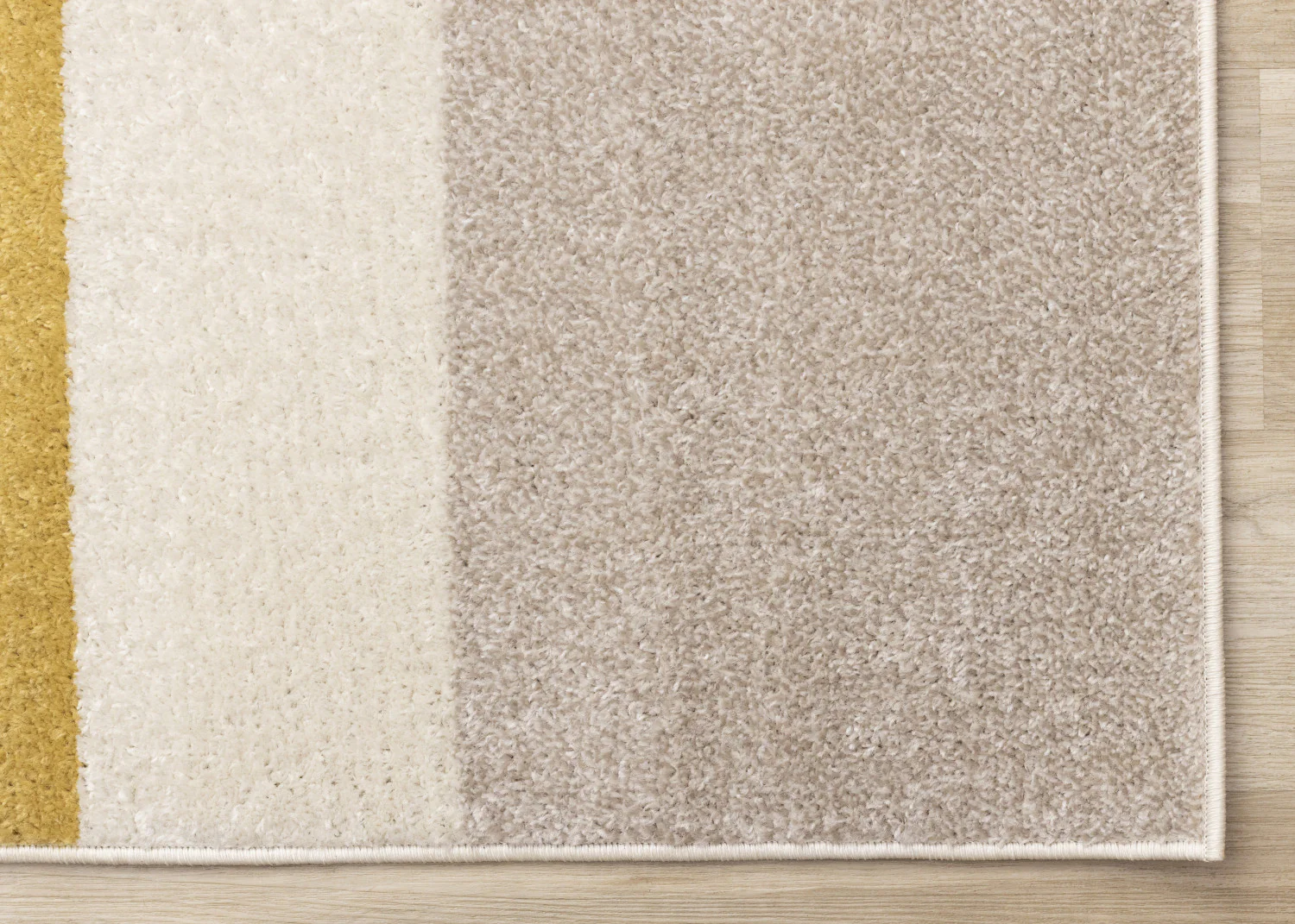 Maui Contemporary Geometric Area Rug - 8' X 11' - Cream/Yellow - Image 6