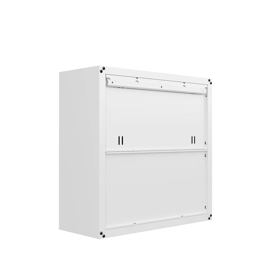 Maximus Floating Garage Cabinet - White - Image 5