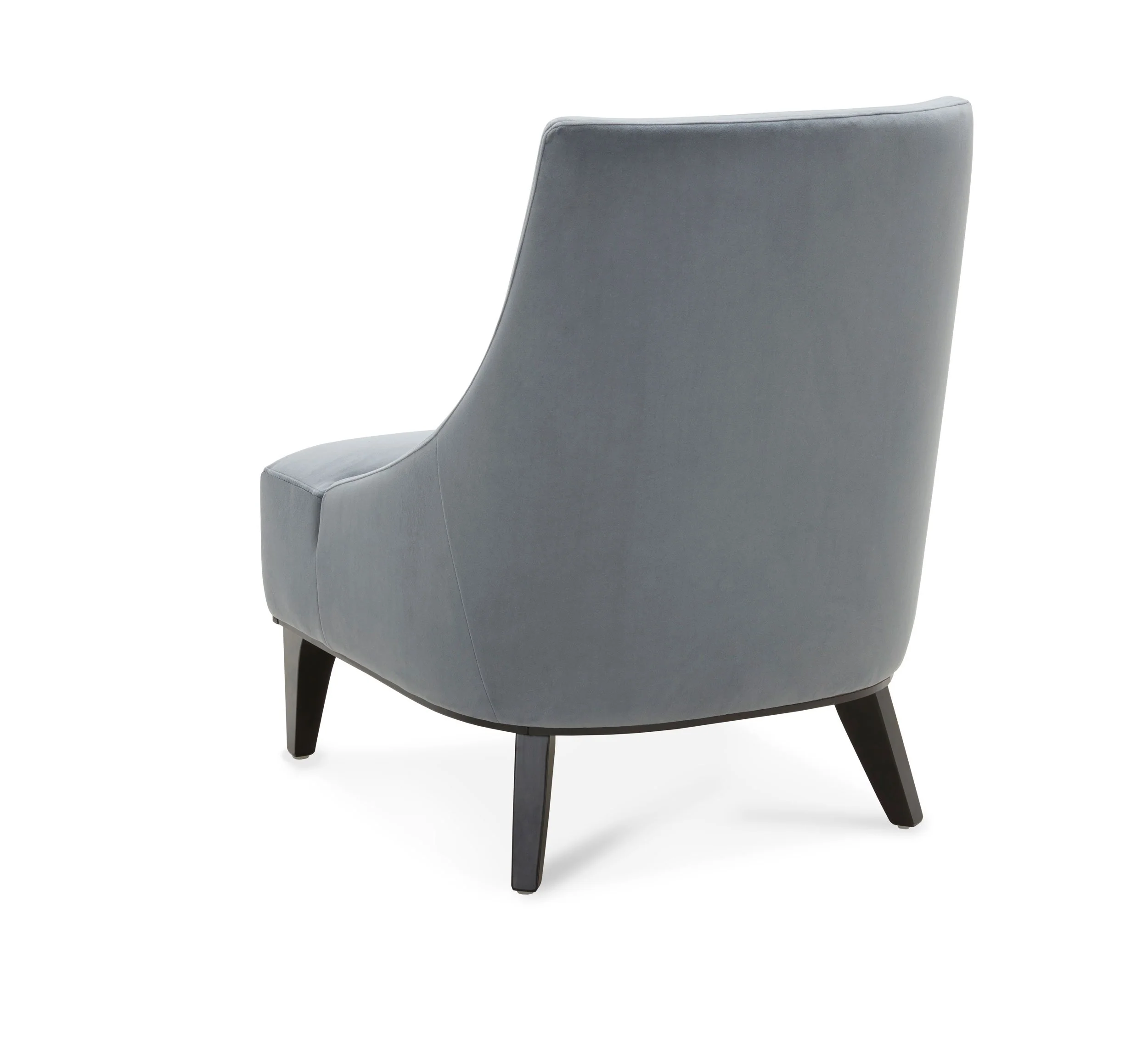 Maxine Slipper Chair - Slate - Image 4
