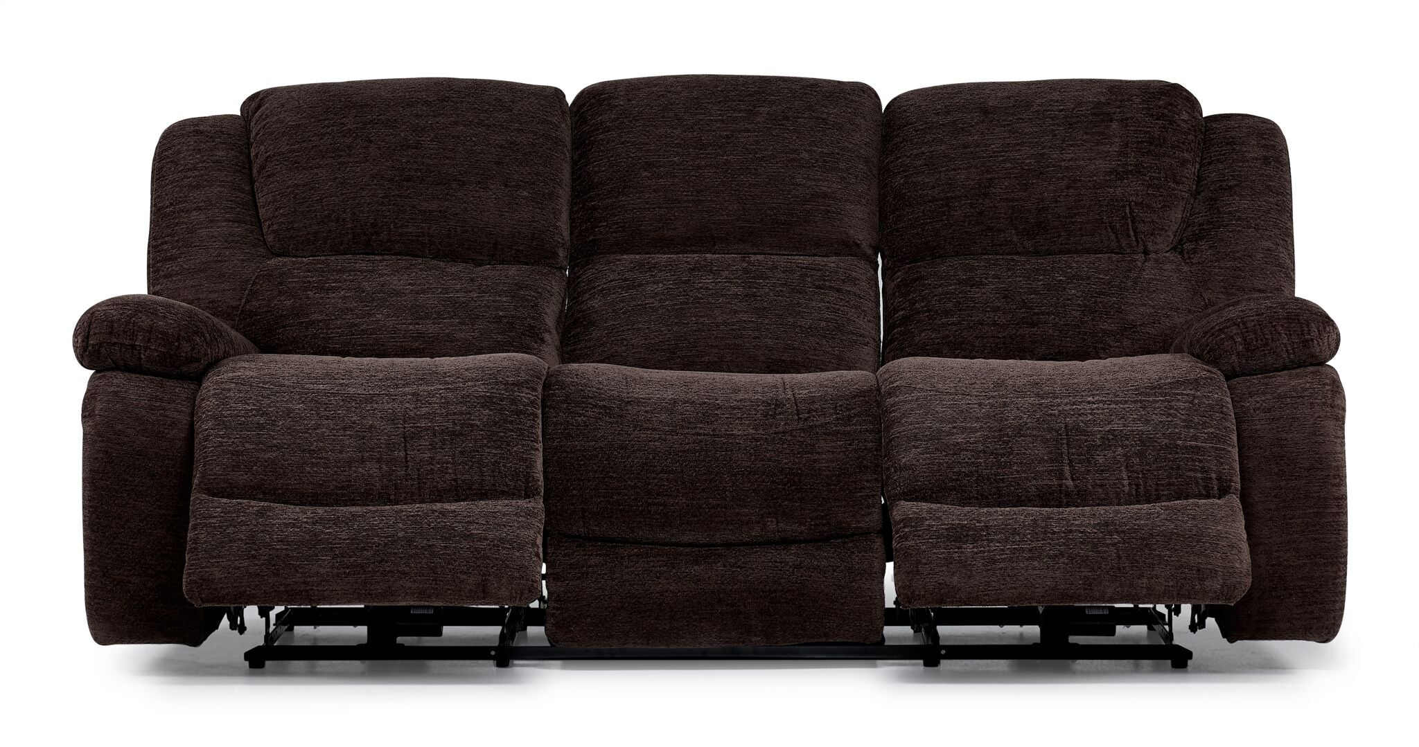 Maxwell Power Reclining Sofa - Brown - Image 4