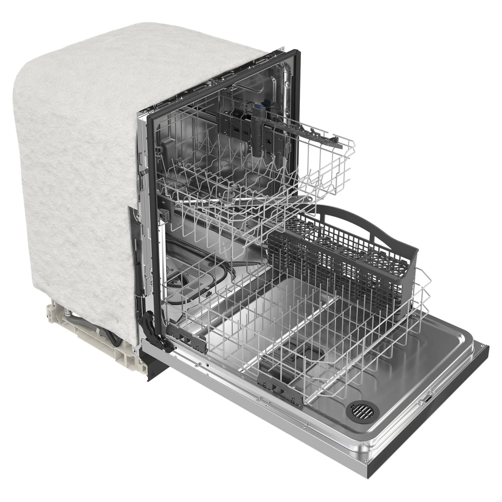 Maytag 24" Fingerprint Resistant Stainless Steel dishwasher with Dual Power filtration (50 dBA) - MDB4949SKZ - Image 4