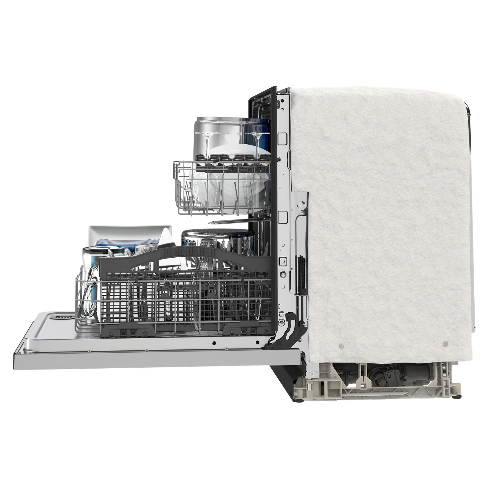 Maytag 24" Fingerprint Resistant Stainless Steel dishwasher with Dual Power filtration (50 dBA) - MDB4949SKZ - Image 8