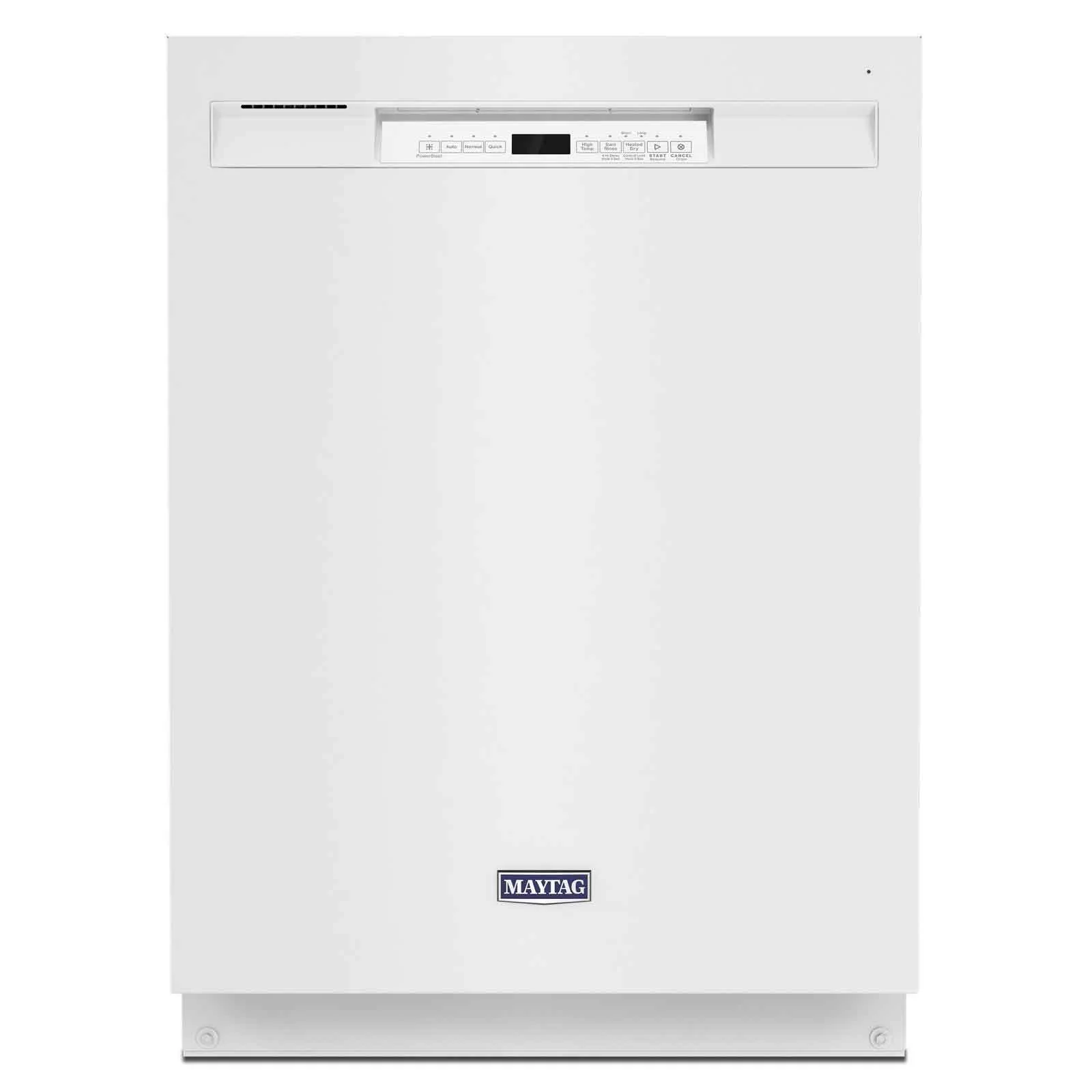 Maytag 24" White dishwasher with Dual Power filtration (50 dBA) - MDB4949SKW