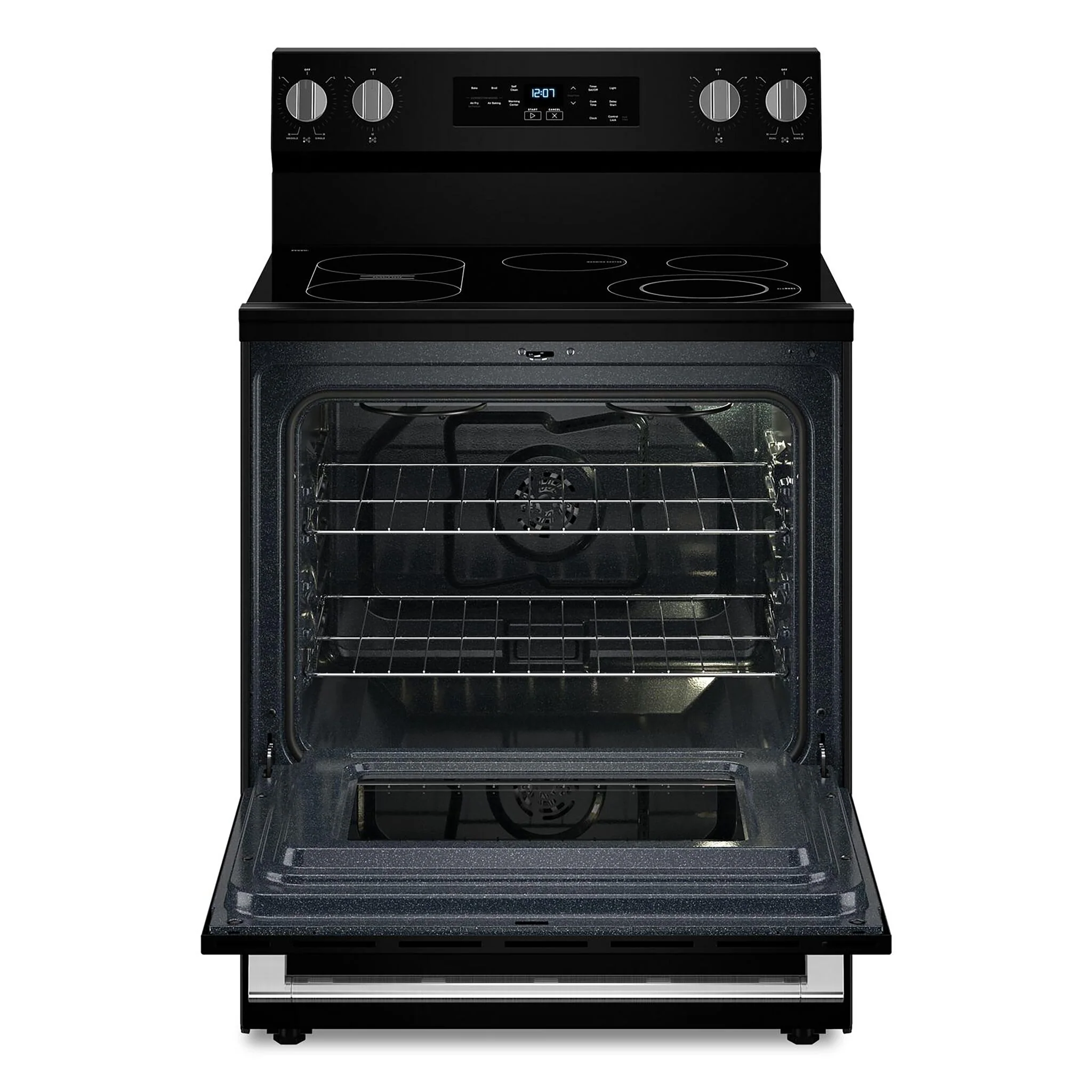 Maytag Black Electric Freestanding Range (5.3 Cu.Ft.) - YMFES6030RB - Image 2