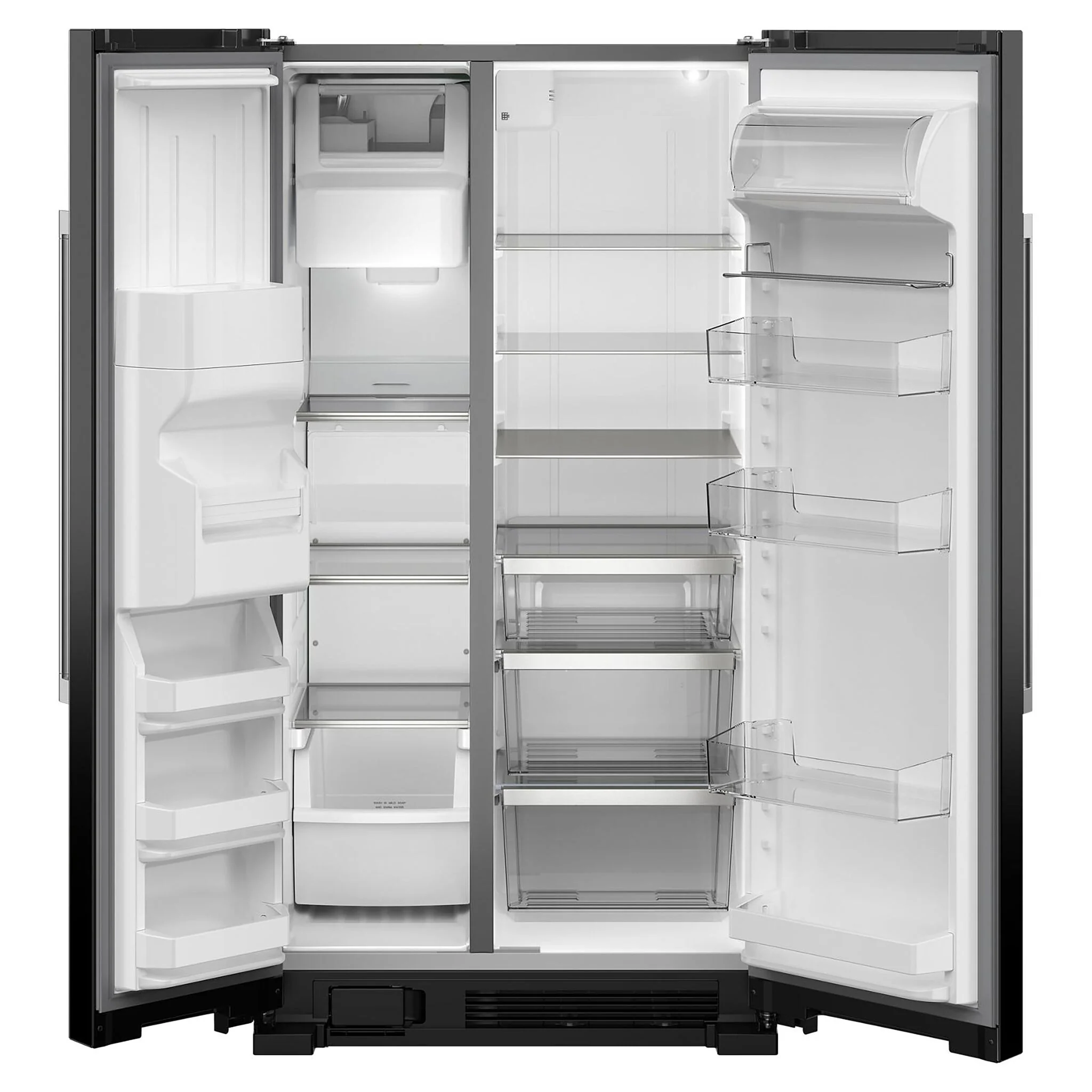 Maytag 35.5" 24.5 Cu. Ft. Black Side-by-Side Refrigerator - MRSF4036PB - Image 2