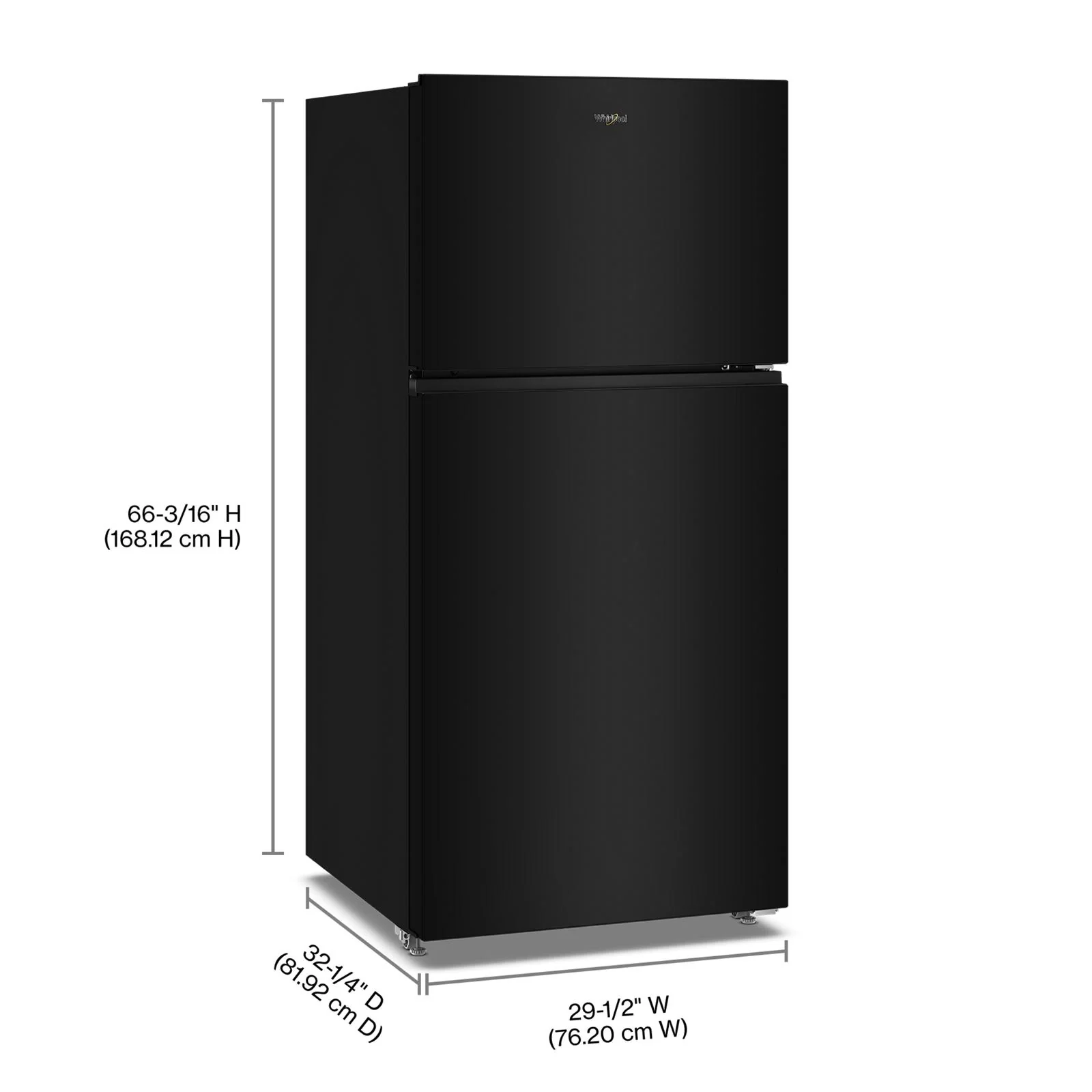 Maytag 30" 19.3 Cu. Ft. Black Top-Freezer Refrigerator - MRTX5119SB - Image 7
