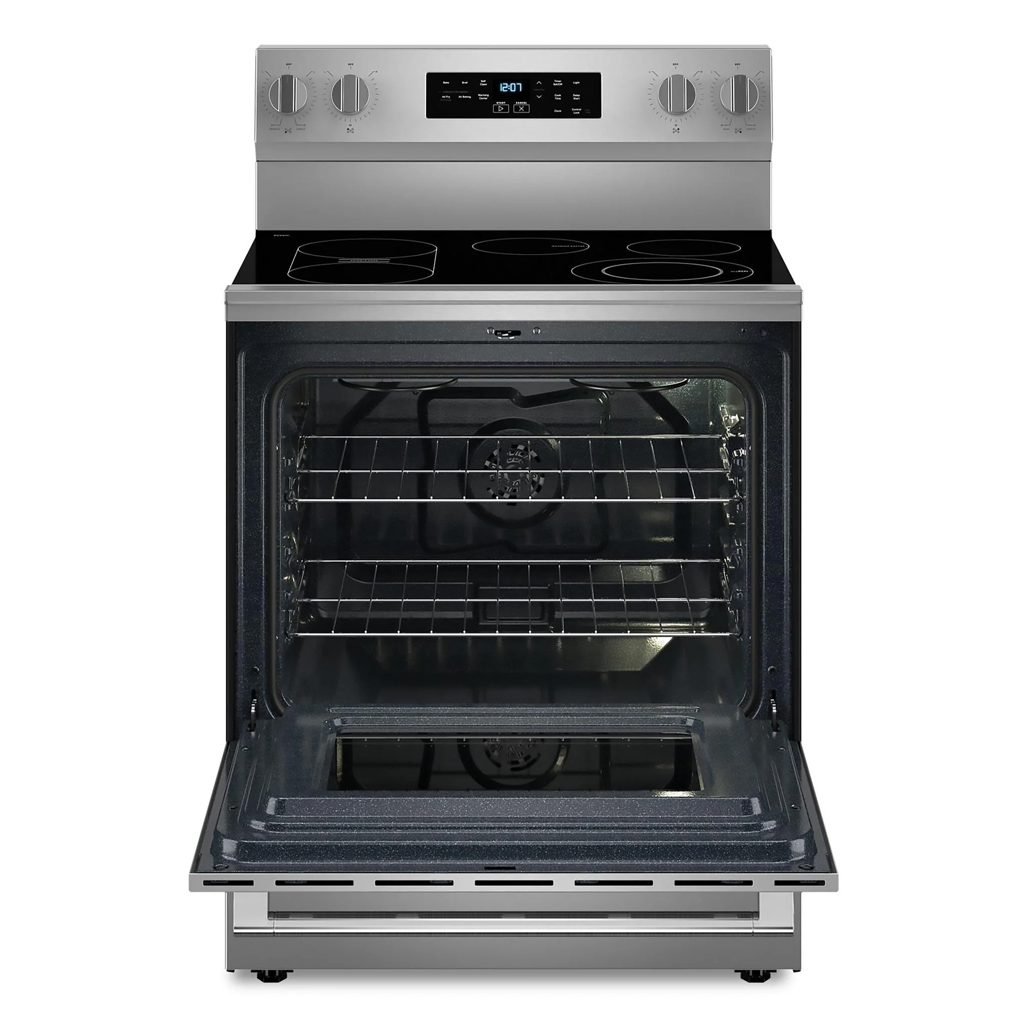 Maytag Fingerprint Resistant Stainless Steel Freestanding Electric Convection Range (5.3 Cu.Ft.) - YMFES6030RZ - Image 3