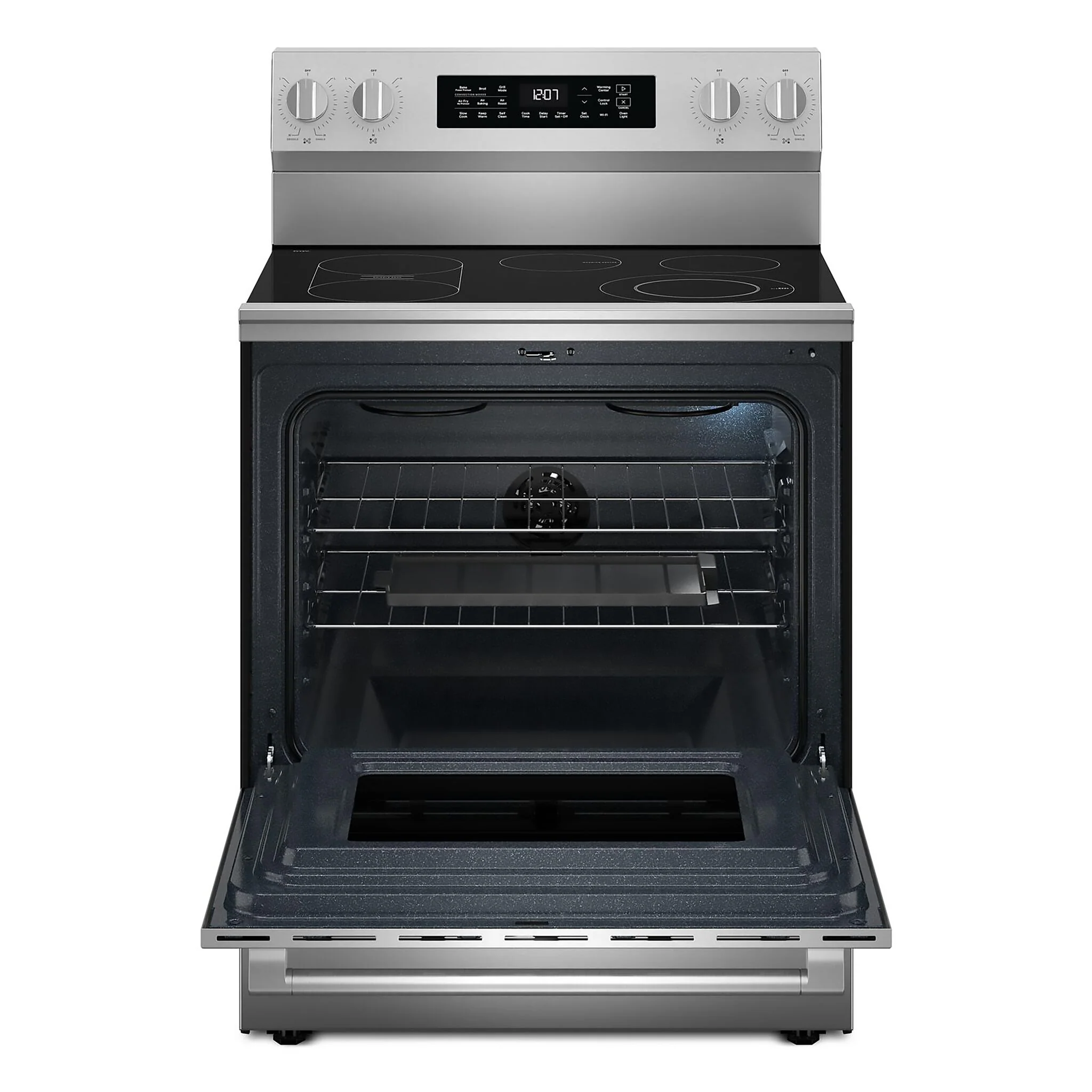 Maytag Fingerprint Resistant Stainless Steel Freestanding Electric Range (5.3 cu.ft.) - YMFES7030SZ - Image 2