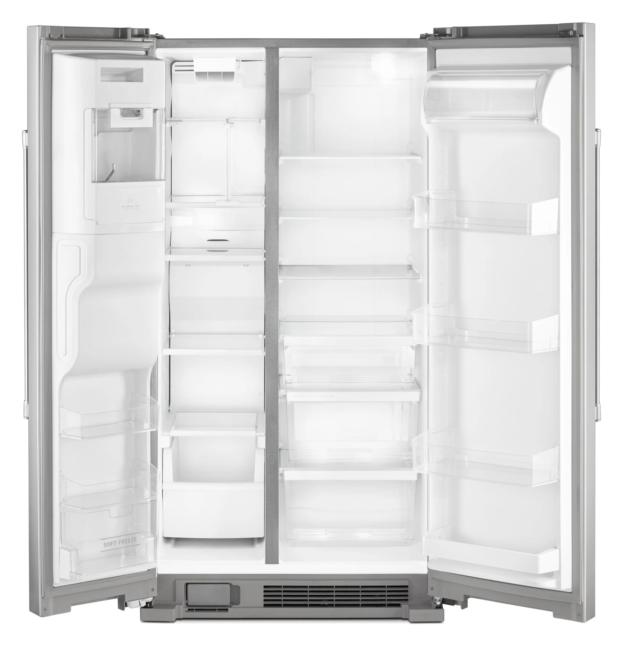 Maytag 36" 24.5 Cu. Ft. Fingerprint Resistant Stainless Steel Side-by-Side Refrigerator - MSS25C4MGZ - Image 2