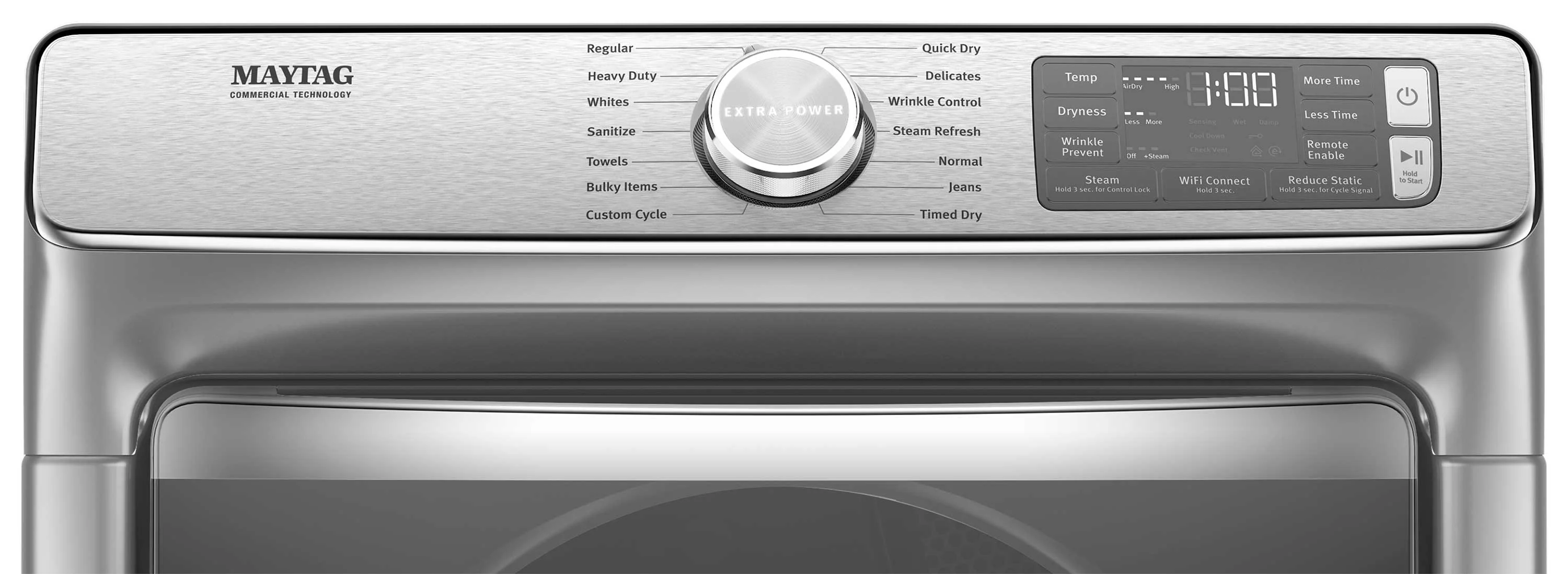 Maytag Metallic Slate Electric Dryer (7.3 C. Ft.) - YMED8630HC - Image 3