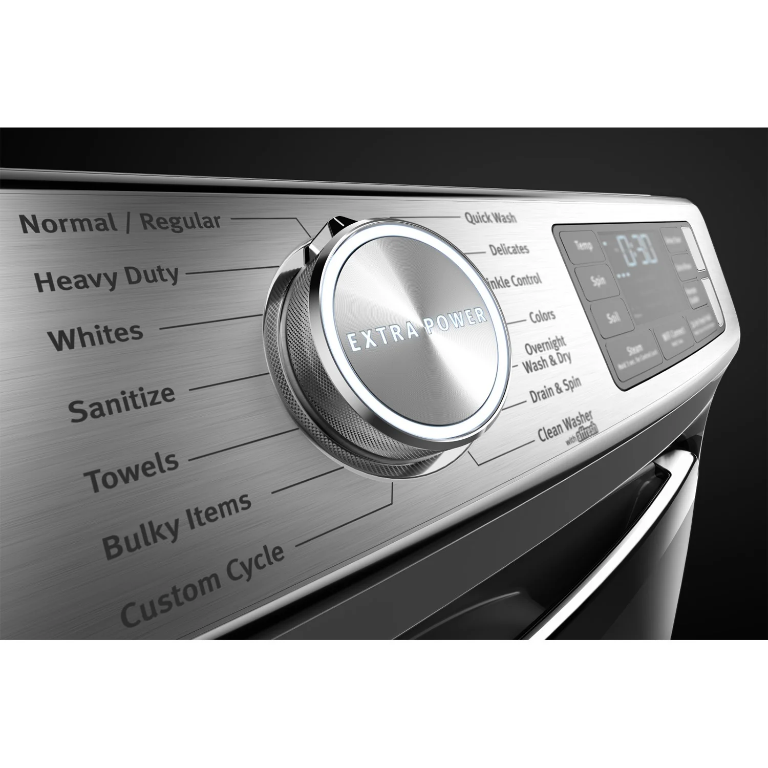 Maytag Metallic Slate Front-Load Washer (5.8 cu. ft.) & Gas Dryer (7.3 cu. ft.) - MHW8630HC/MGD8630HC - Image 3