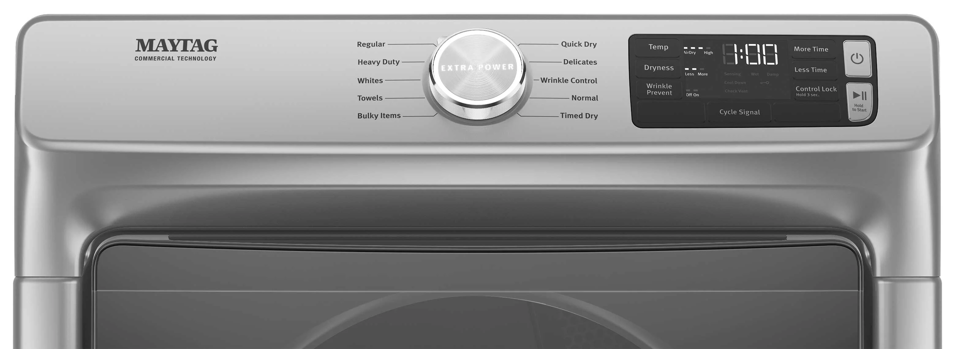 Maytag Metallic Slate Gas Dryer (7.3 Cu. Ft.) - MGD6630HC - Image 4