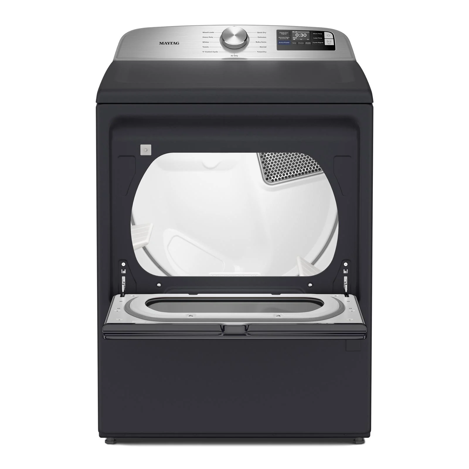Maytag Midnight Steel Gas Dryer (7.4 cu.ft.) - MGD6205RF - Image 3