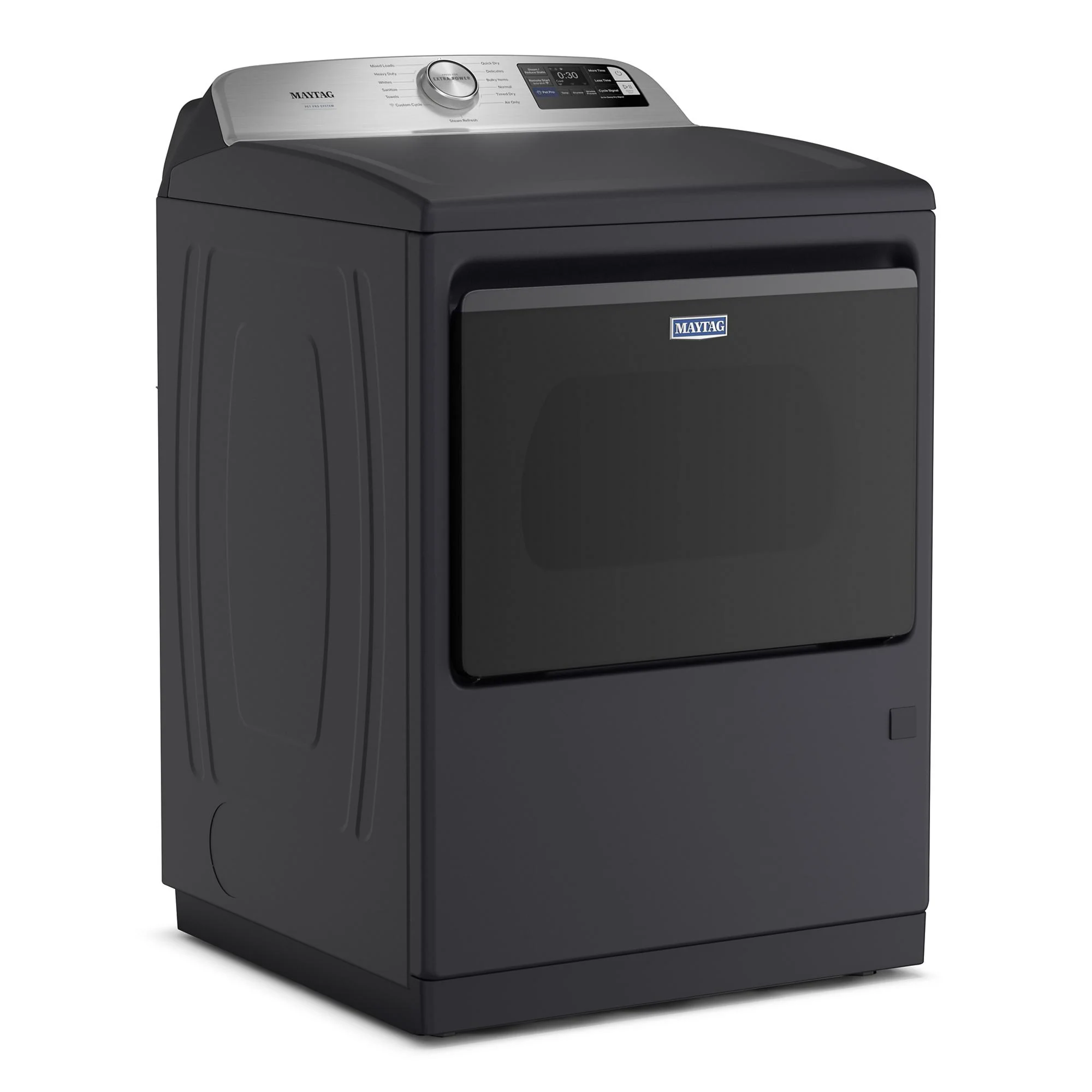 Maytag Midnight Steel Smart Steam Electric Dryer (7.4 Cu. Ft.) with Pet Pro System - YMED7205RF - Image 3