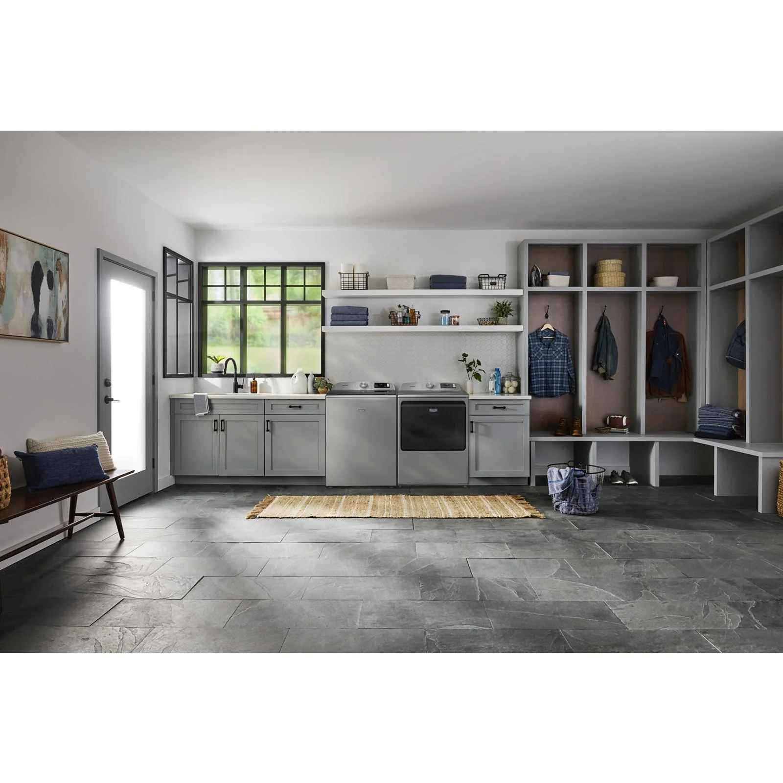 Maytag Radiant Silver Smart Electric Dryer (7.4 Cu. Ft.) with Extra Power - YMED6205RR - Image 2
