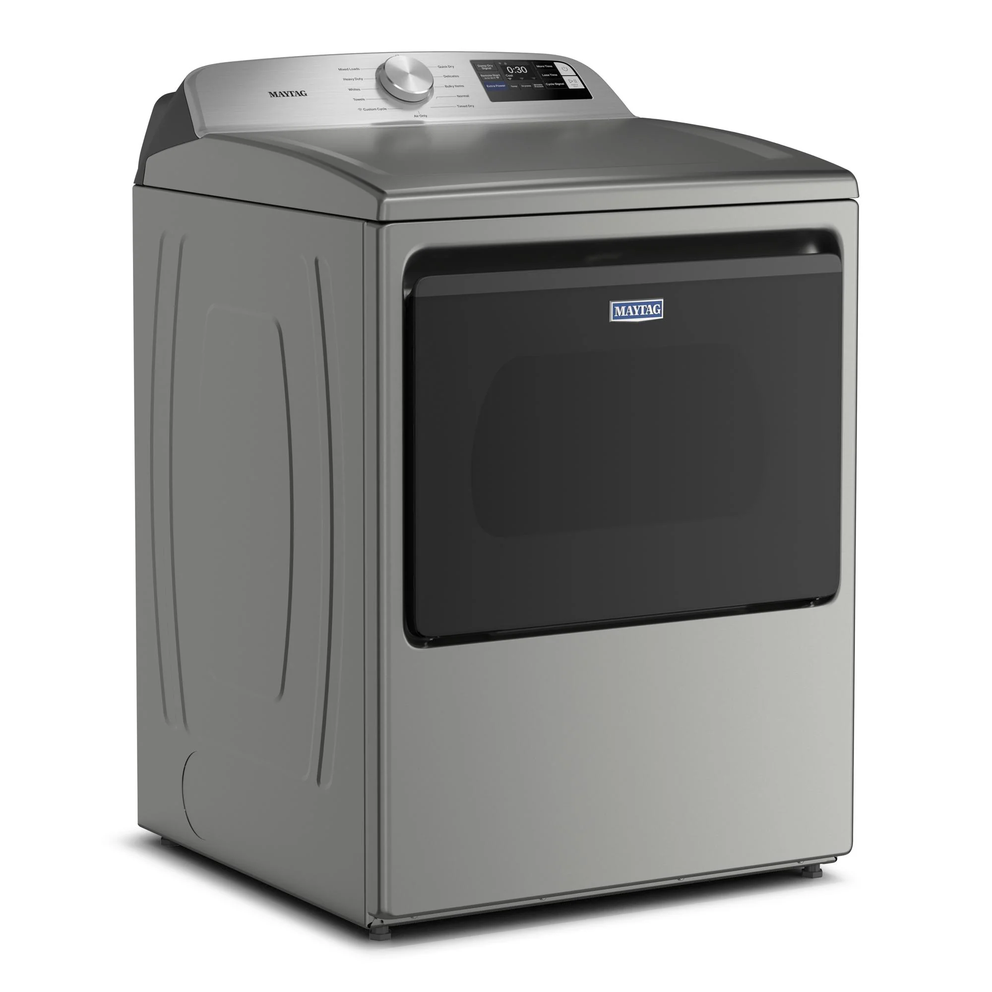Maytag Radiant Silver Smart Electric Dryer (7.4 Cu. Ft.) with Extra Power - YMED6205RR - Image 3