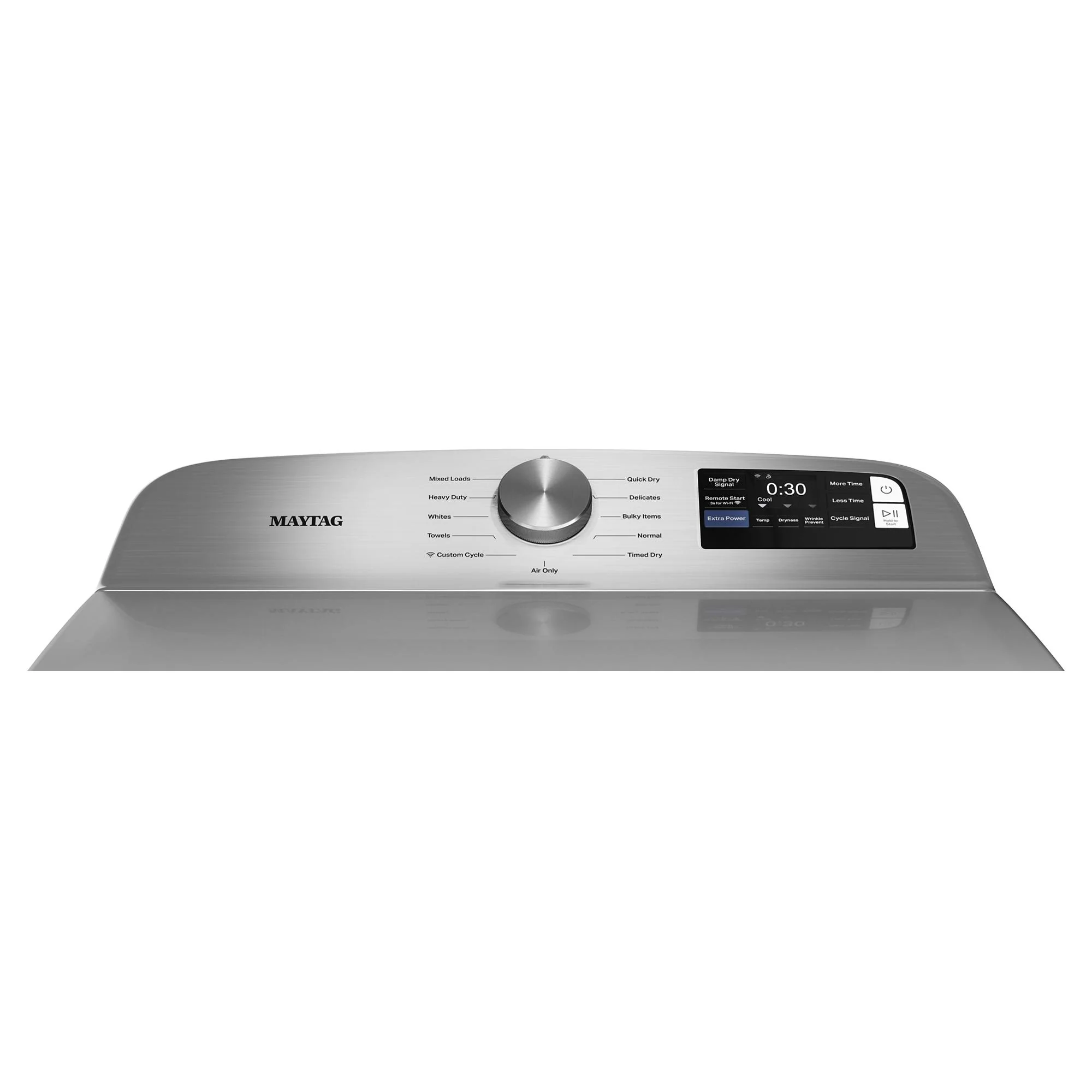 Maytag Radiant Silver Smart Electric Dryer (7.4 Cu. Ft.) with Extra Power - YMED6205RR - Image 6