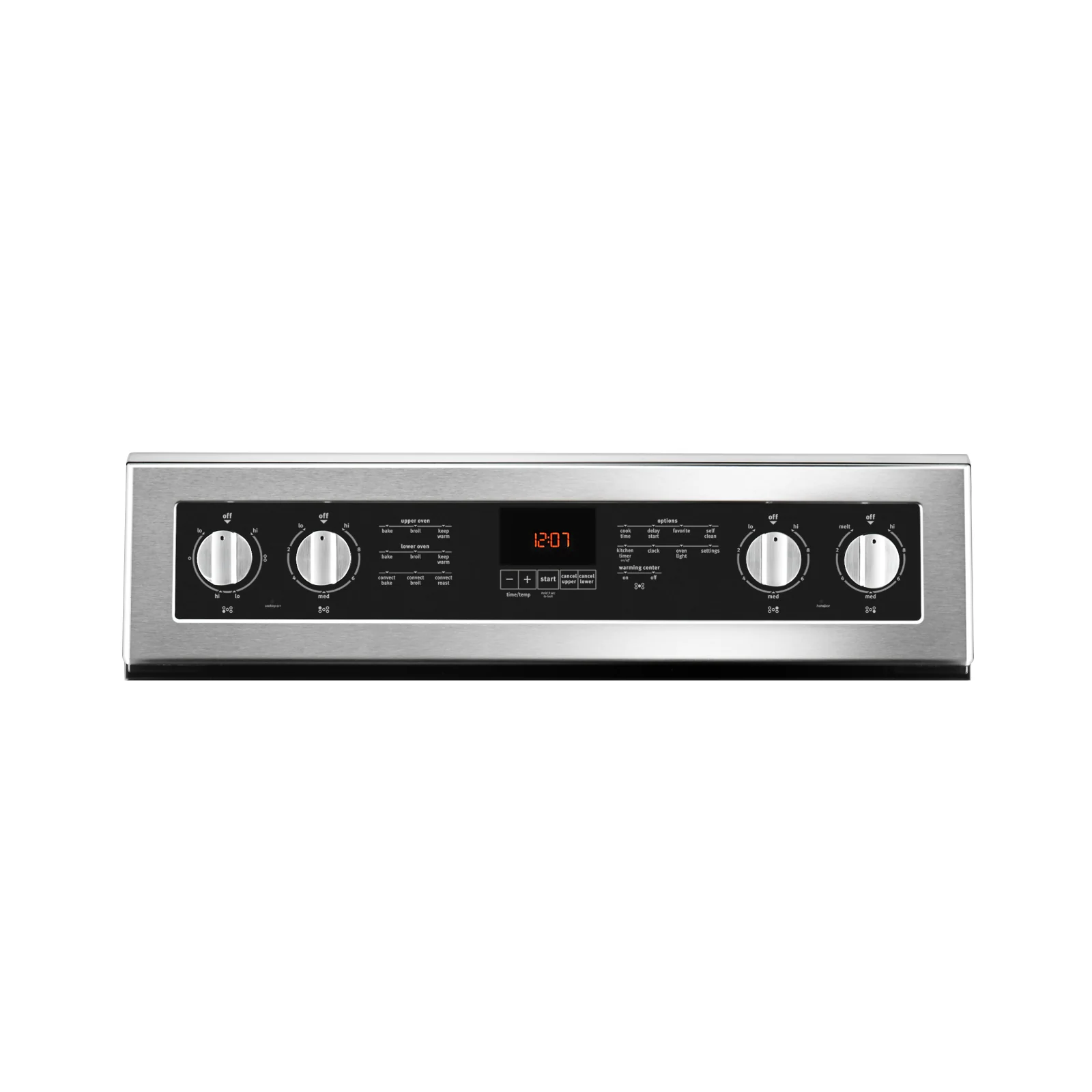 Maytag Stainless Steel Freestanding Electric Double Oven Range (6.7 Cu. Ft.) - YMET8800FZ - Image 6