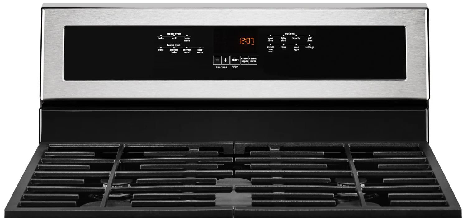Maytag Stainless Steel Freestanding Gas Double Oven (6.0 Cu. Ft.) - MGT8800FZ - Image 6