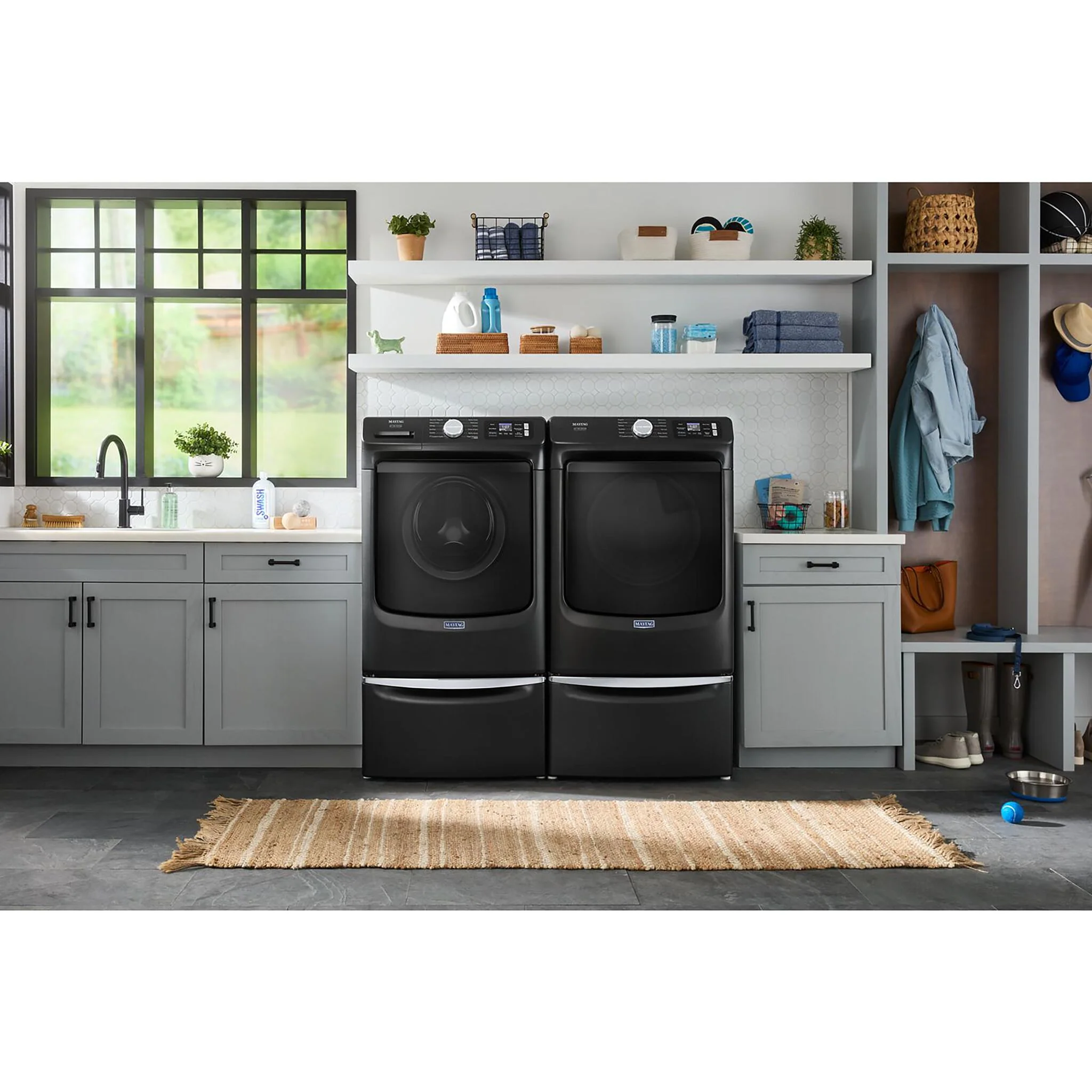 Maytag Volcano Black Electric Dryer with Pet Pro (7.4 Cu.Ft.) - YMED7020RU - Image 4