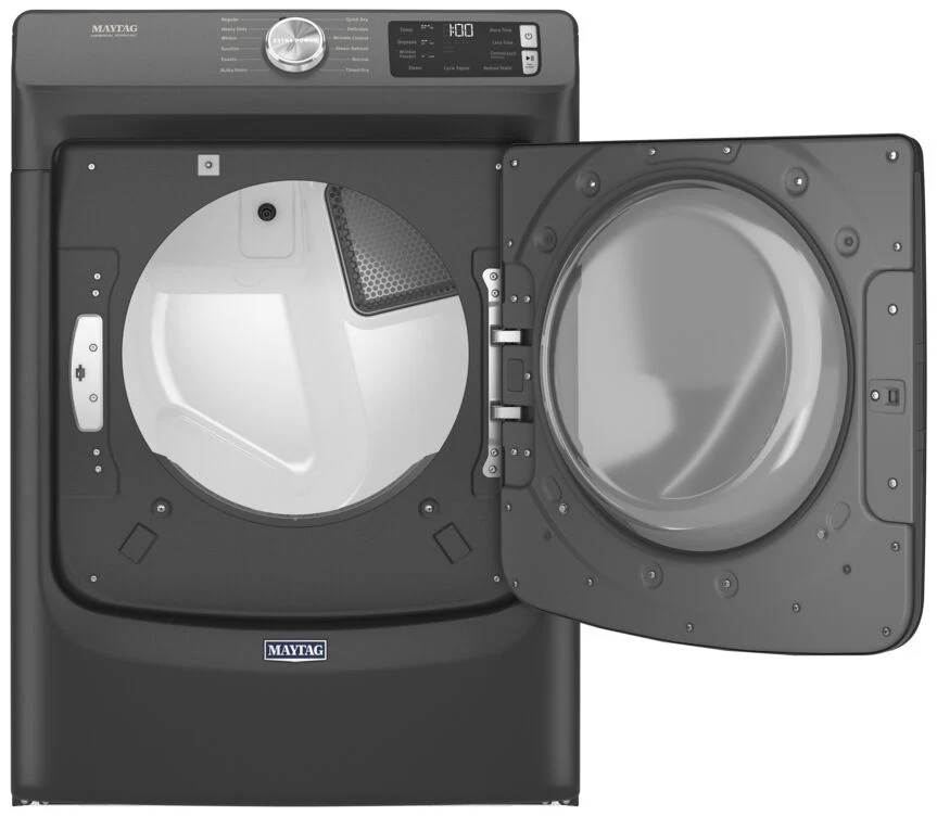 Maytag Volcano Black Gas Dryer with Extra Power and Quick Cycle (7.3 cu. ft.) - MGD6630MBK - Image 3