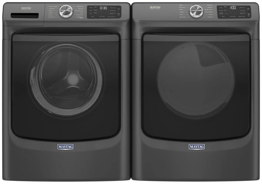 Maytag Volcano Black Gas Dryer with Extra Power and Quick Cycle (7.3 cu. ft.) - MGD6630MBK - Image 7