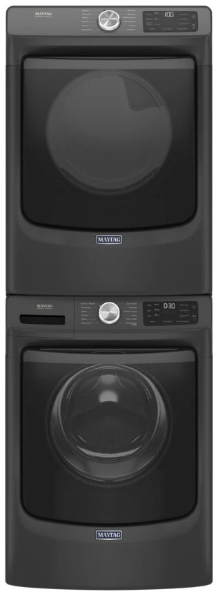 Maytag Volcano Black Gas Dryer with Extra Power and Quick Dry Cycle (7.3 cu. ft.) - MGD5630MBK - Image 5