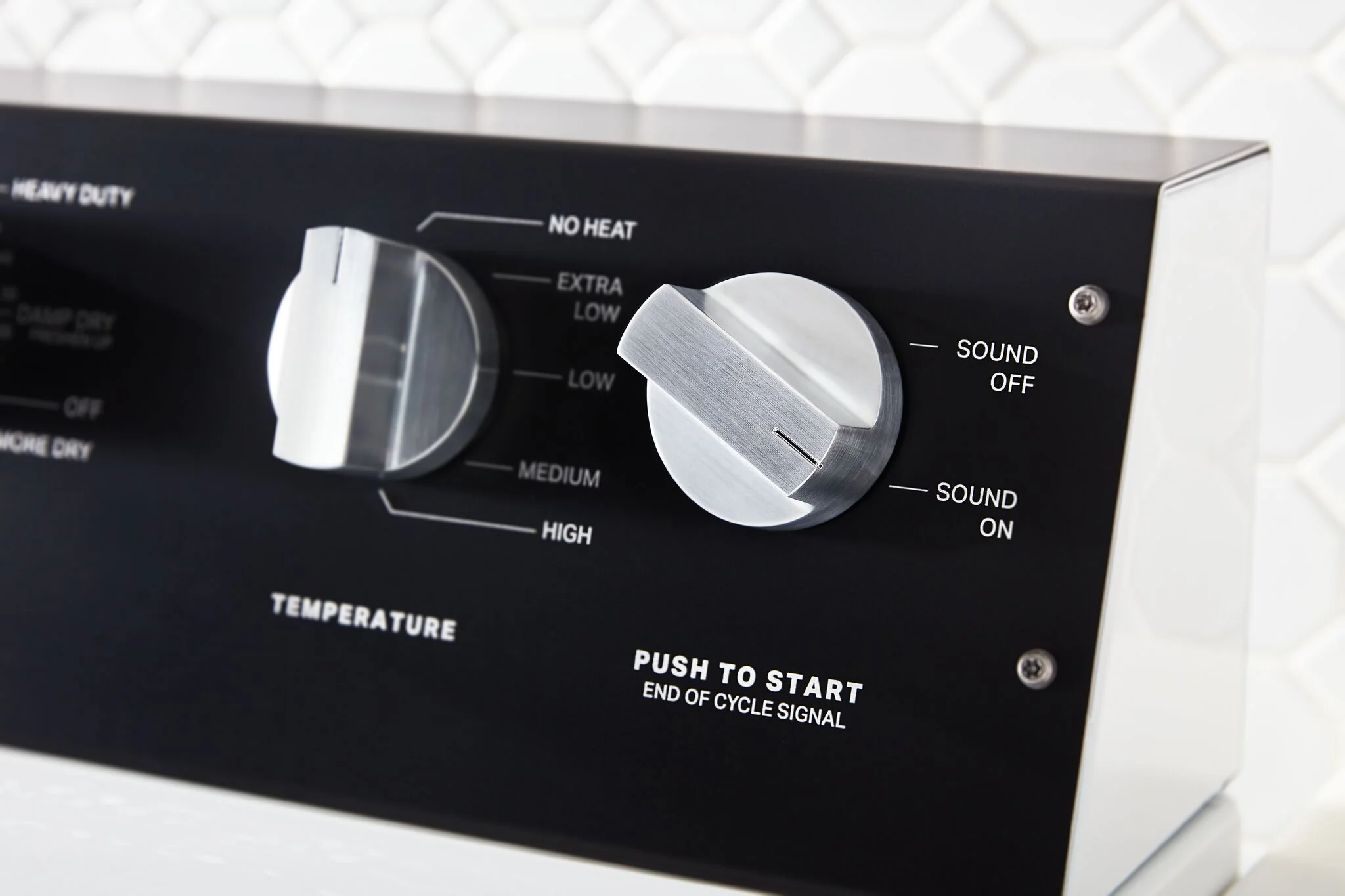 Maytag White Electric Commercial-Grade Residential Dryer (7.40 Cu Ft) - YMEDP586GW - Image 4
