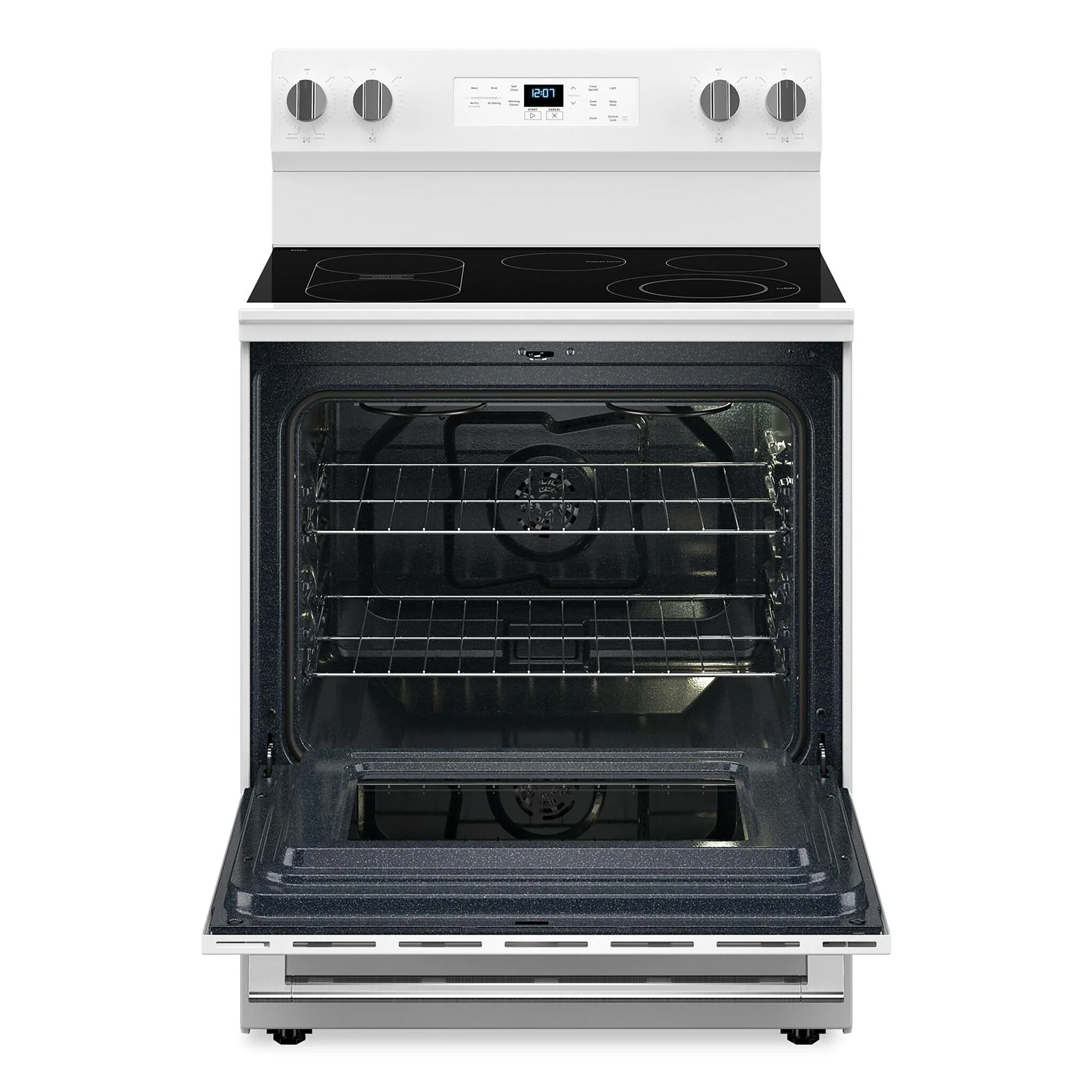 Maytag White Electric Freestanding Range (5.3 Cu.Ft.) - YMFES6030RW - Image 2