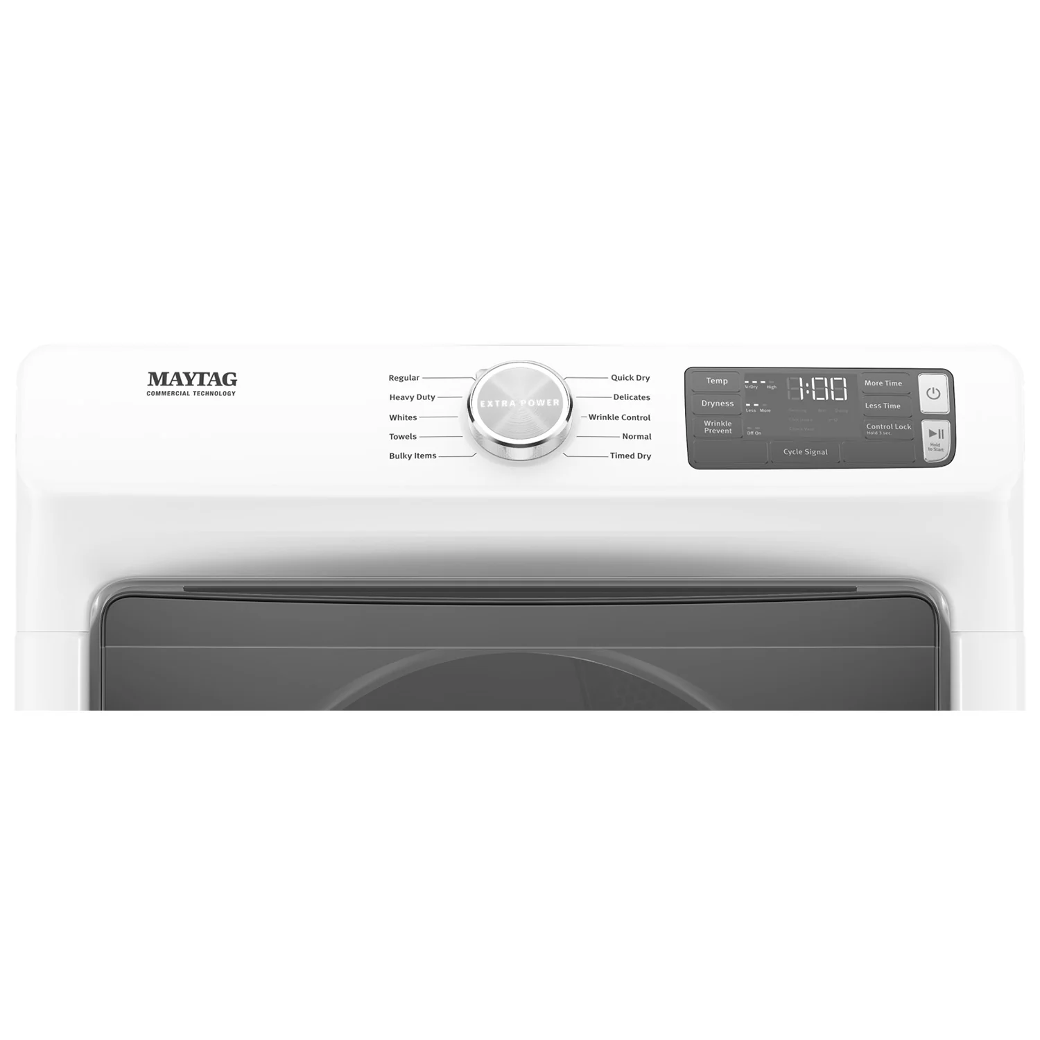 Maytag White Front-Load Washer (5.5 cu. ft.) & Gas Dryer (7.3 cu. ft.) - MHW6630HW/MGD5630HW - Image 2