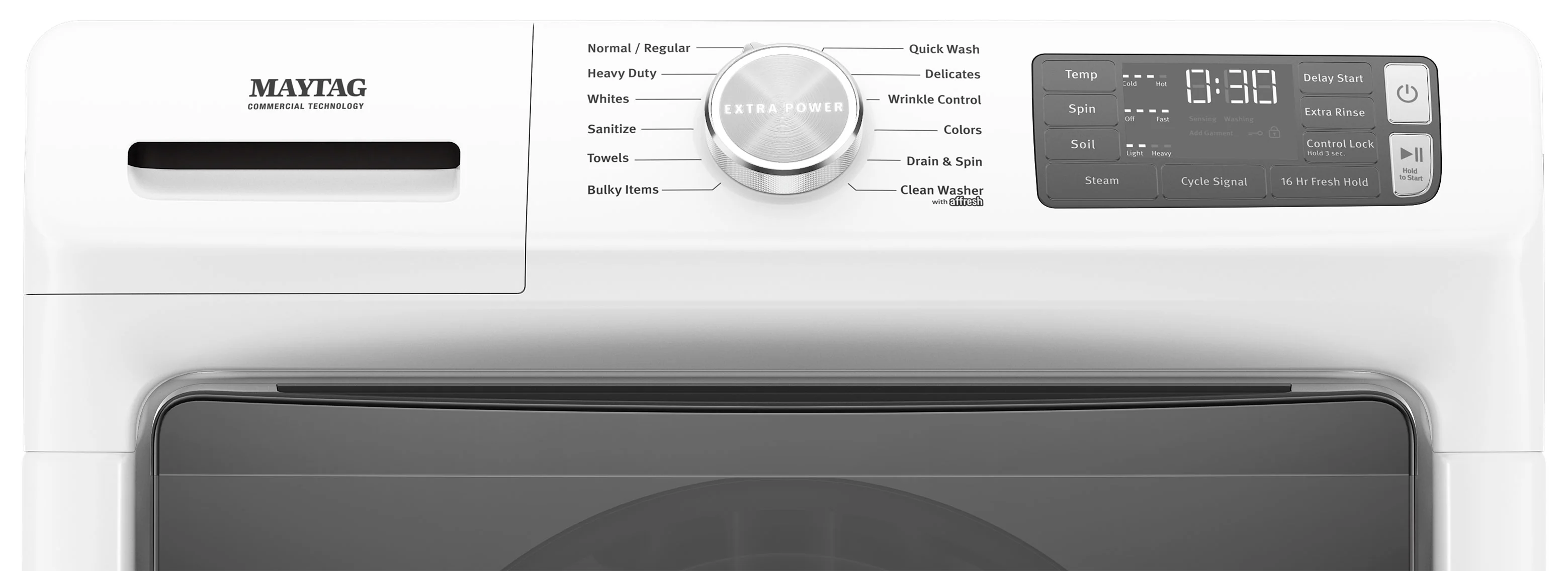 Maytag White Front Load Washer (5.5 cu.ft.) - MHW6630HW - Image 3