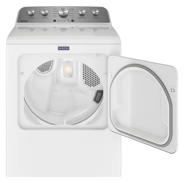Maytag White Gas Dryer with Extra Power (7.0 cu. ft.) - MGD5030MW - Image 3