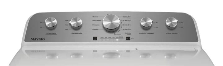 Maytag White Gas Dryer with Extra Power (7.0 cu. ft.) - MGD5030MW - Image 4