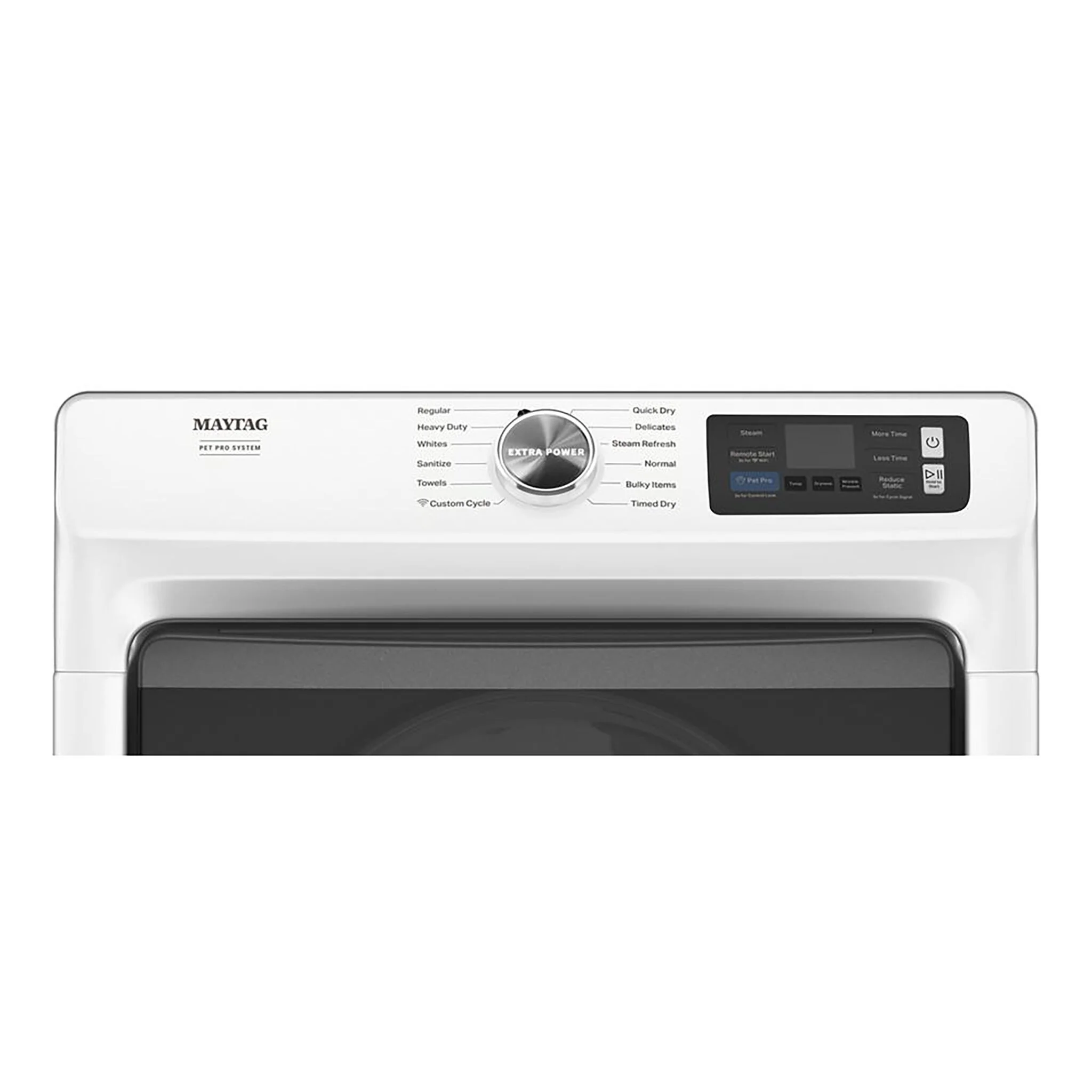 Maytag White Gas Dryer with Pet Pro (7.4 Cu.Ft.) - MGD7020RW - Image 5