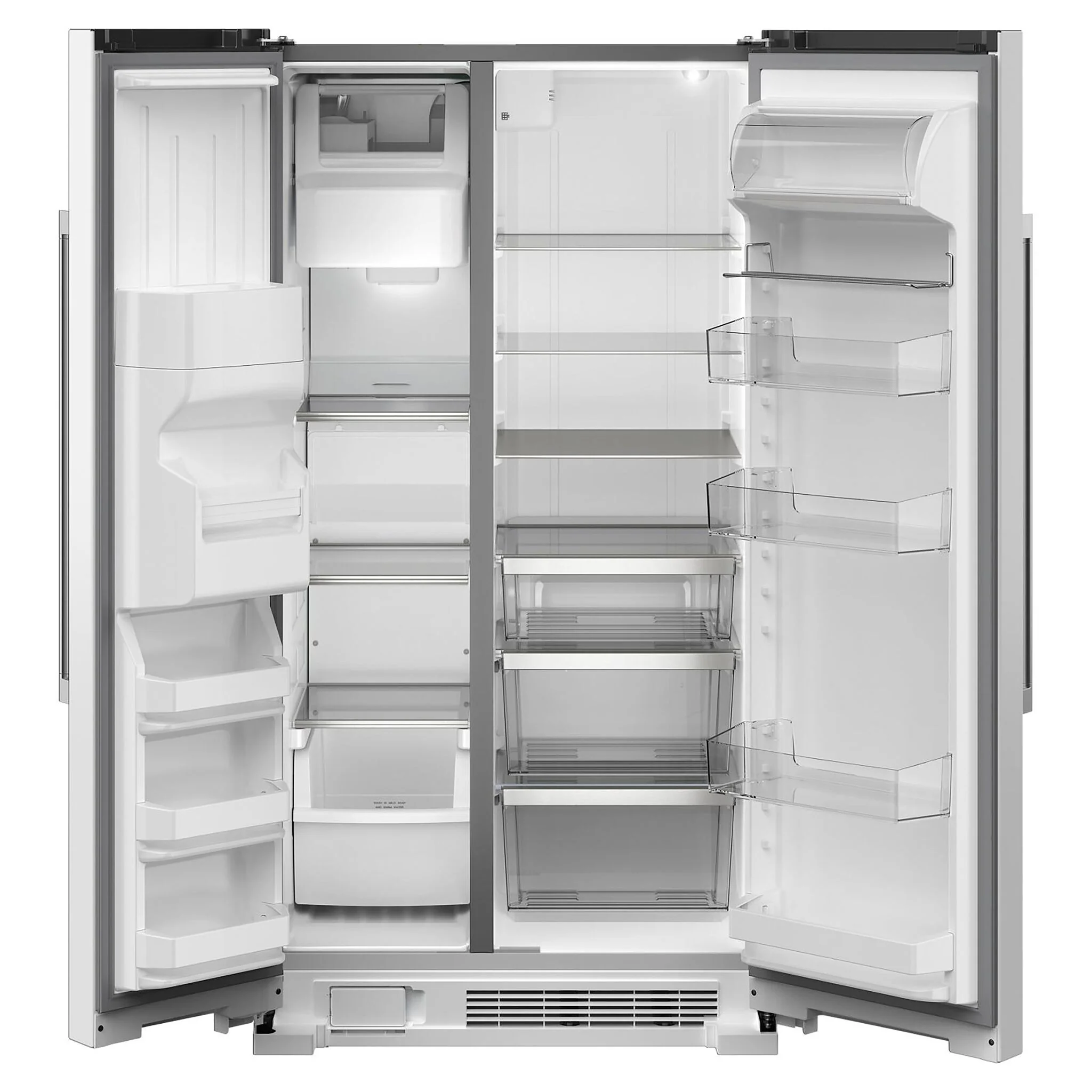 Maytag 35.5" 24.5 Cu. Ft. White Side-by-Side Refrigerator - MRSF4036PW - Image 2