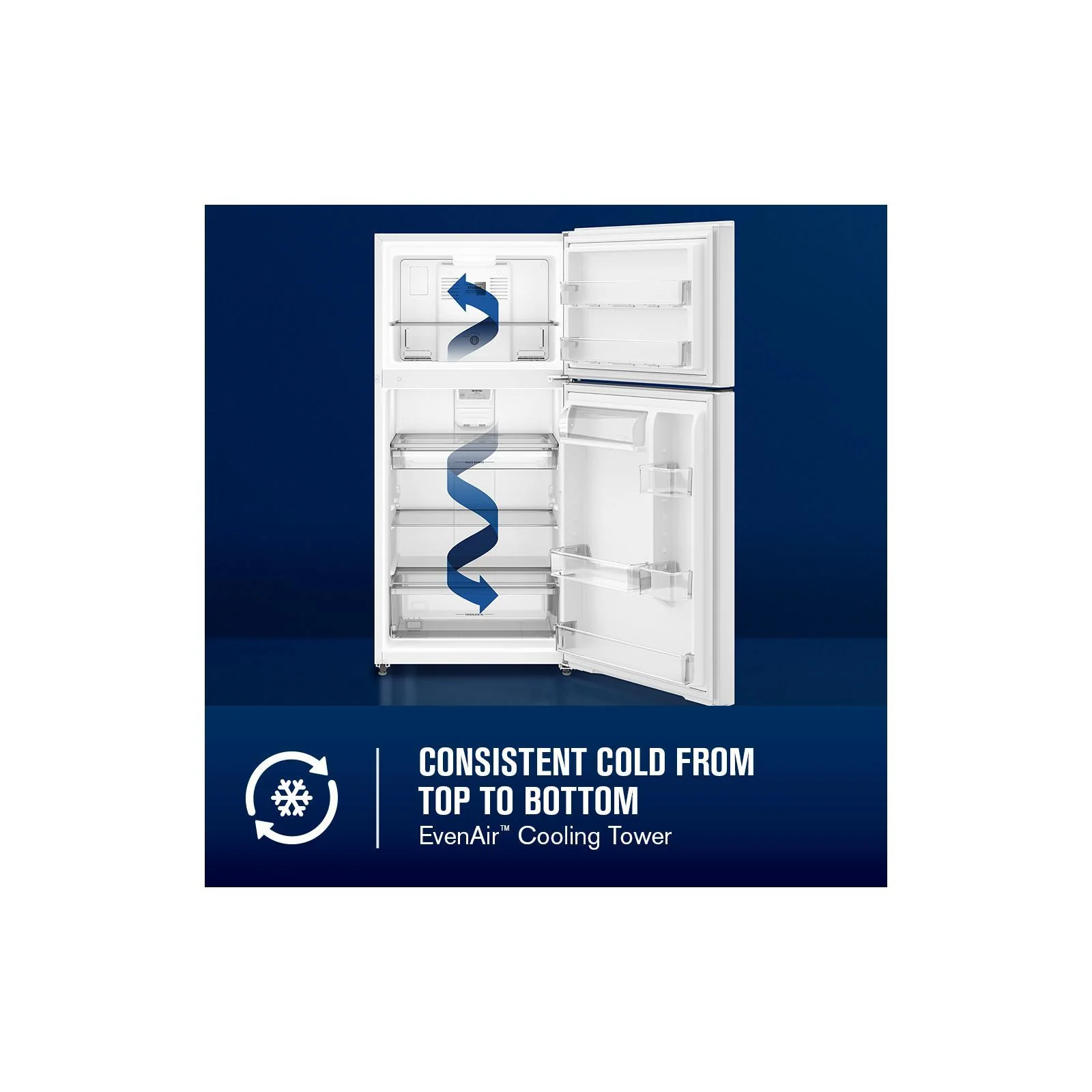 Maytag 30 " 19.3 Cu. Ft. White Top-Freezer Refrigerator - MRTX5119SW - Image 10