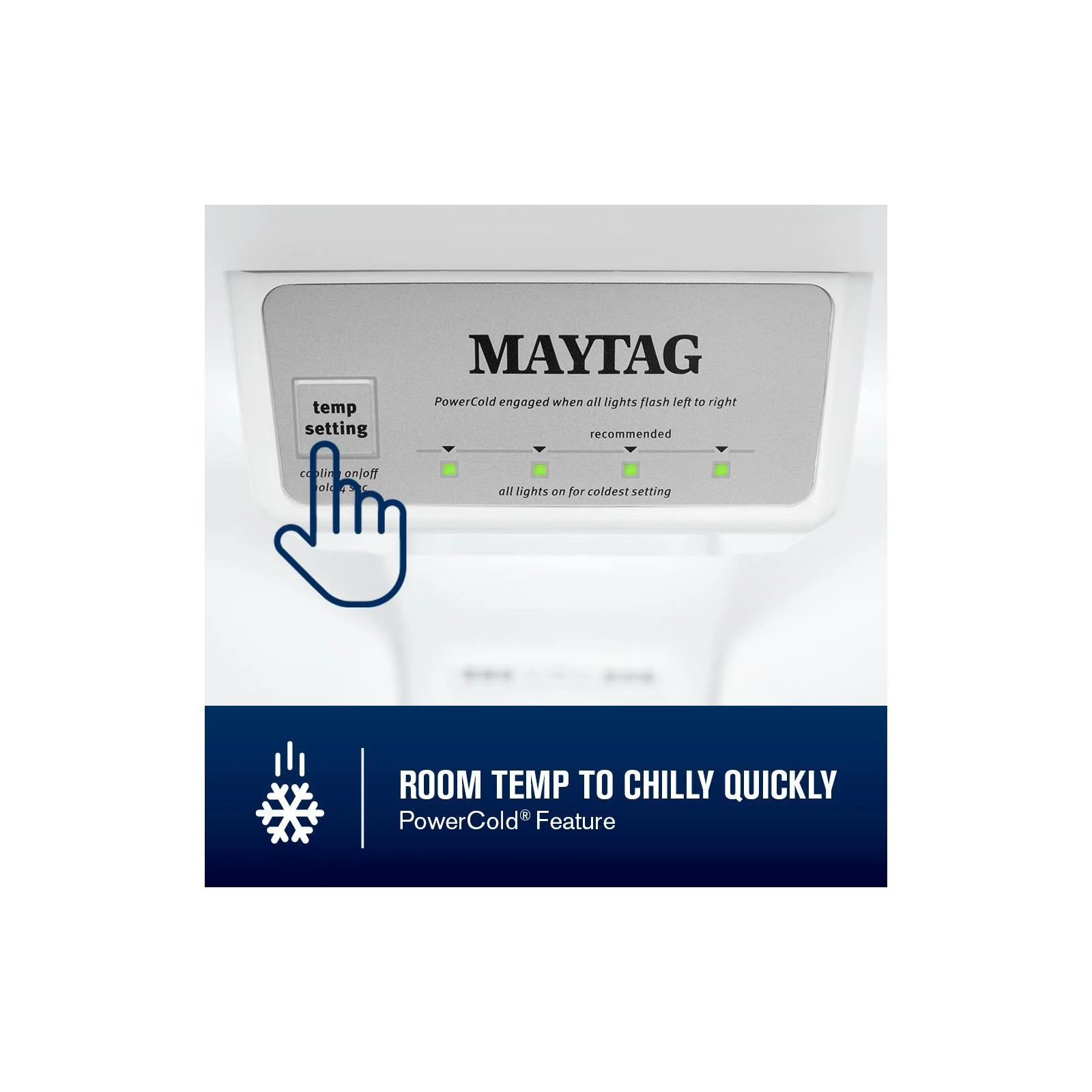 Maytag 30 " 19.3 Cu. Ft. White Top-Freezer Refrigerator - MRTX5119SW - Image 11
