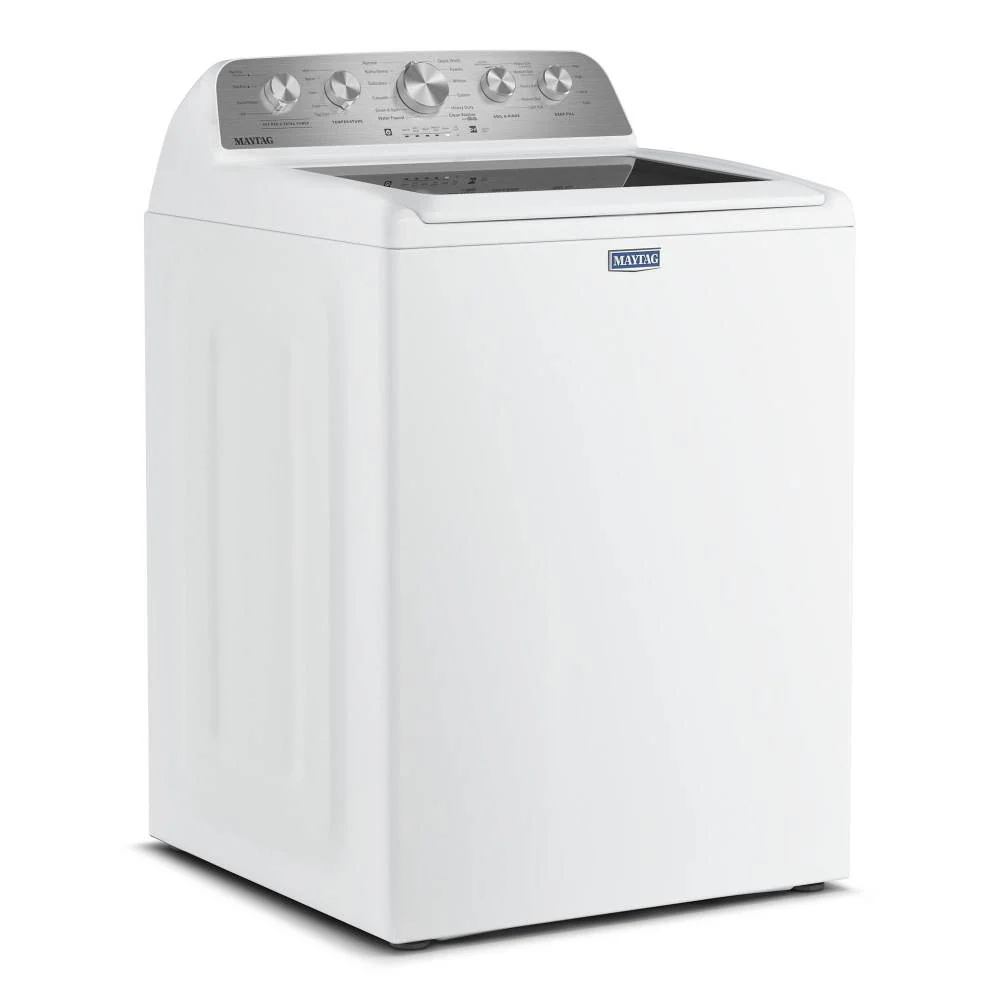 Maytag White Top Load Agitator Washer (5.4 Cu. Ft. IEC) with Extra Power and Pet Pro Option - MTW5605RW - Image 3