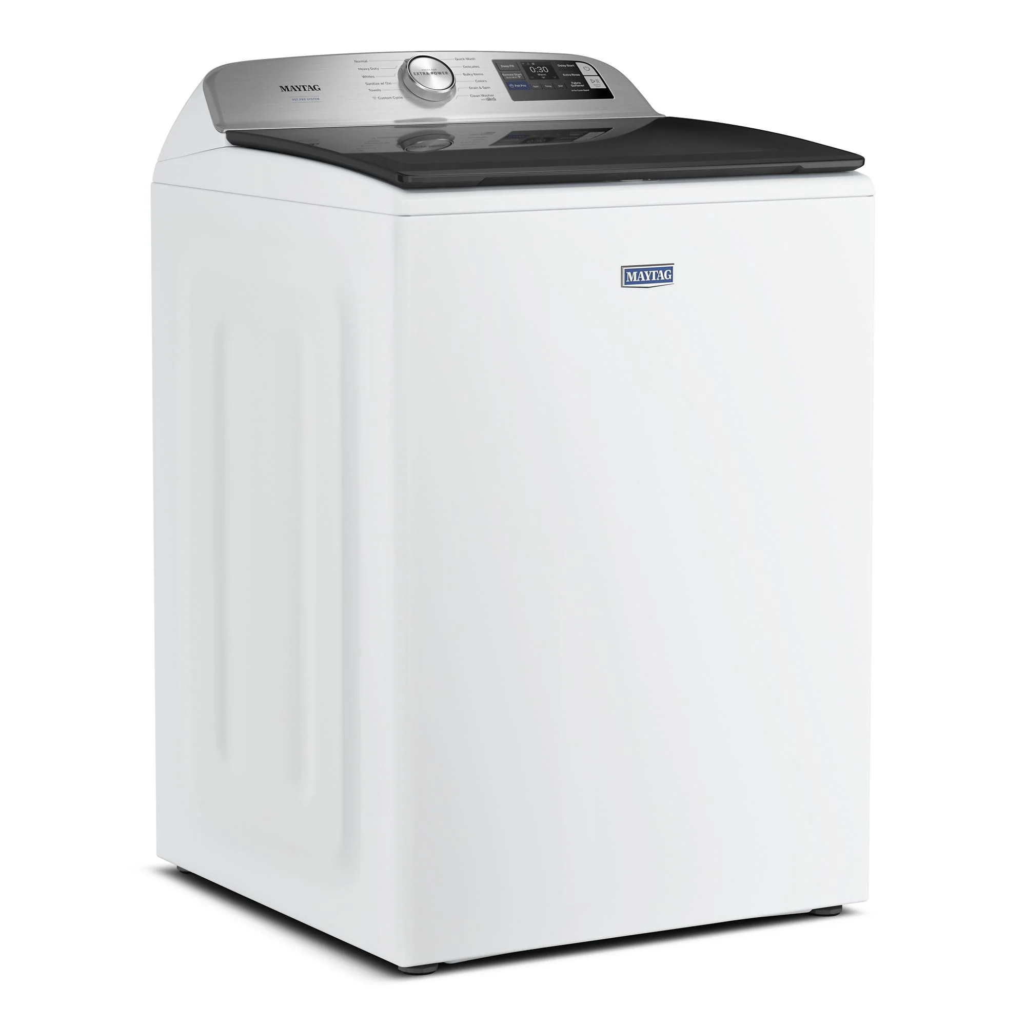 Maytag White Top-Load Washer with Pet Pro (6 cu.ft.) - MTW7205RW - Image 2