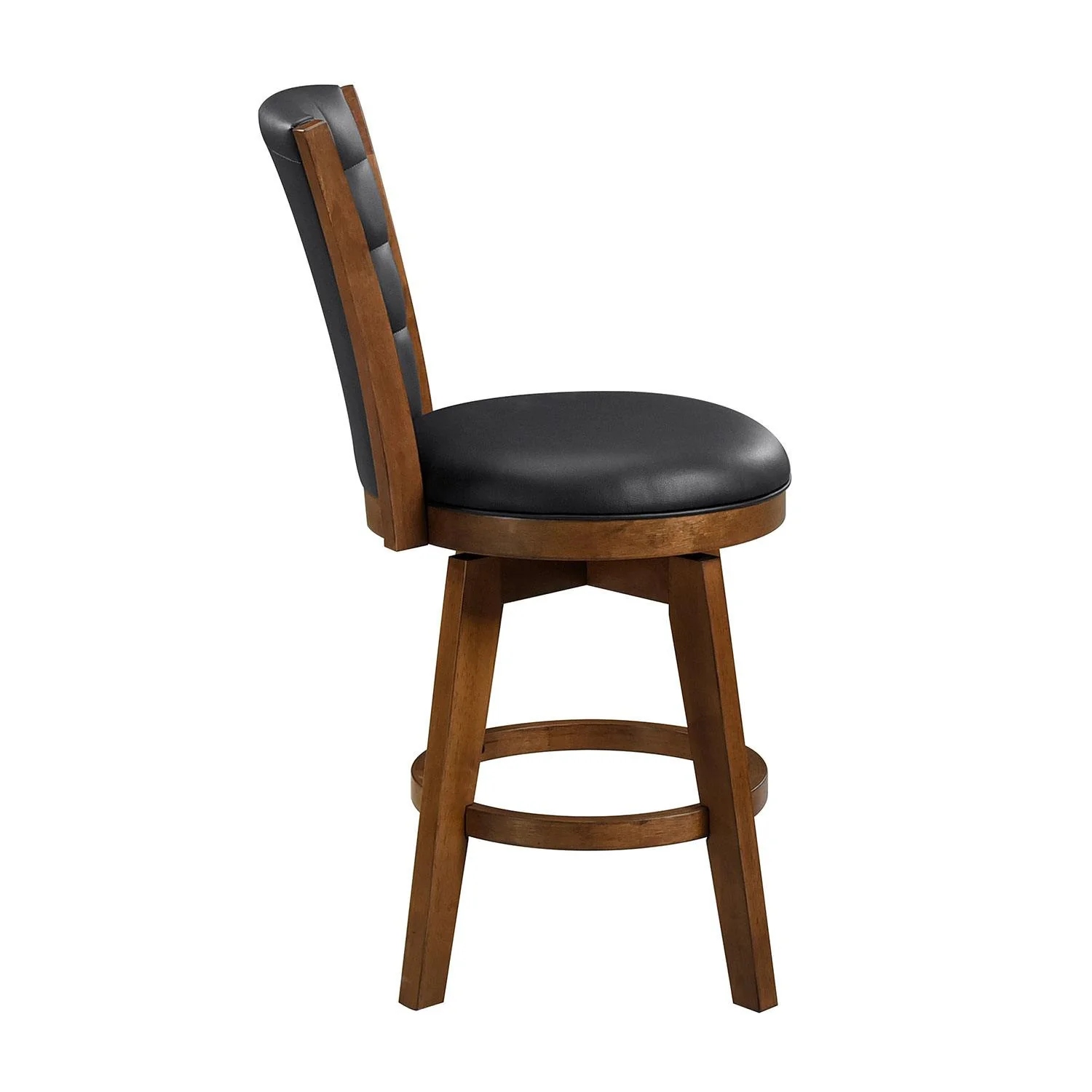 Medford Counter Stool - Black, Brown - Set of Two - Image 4